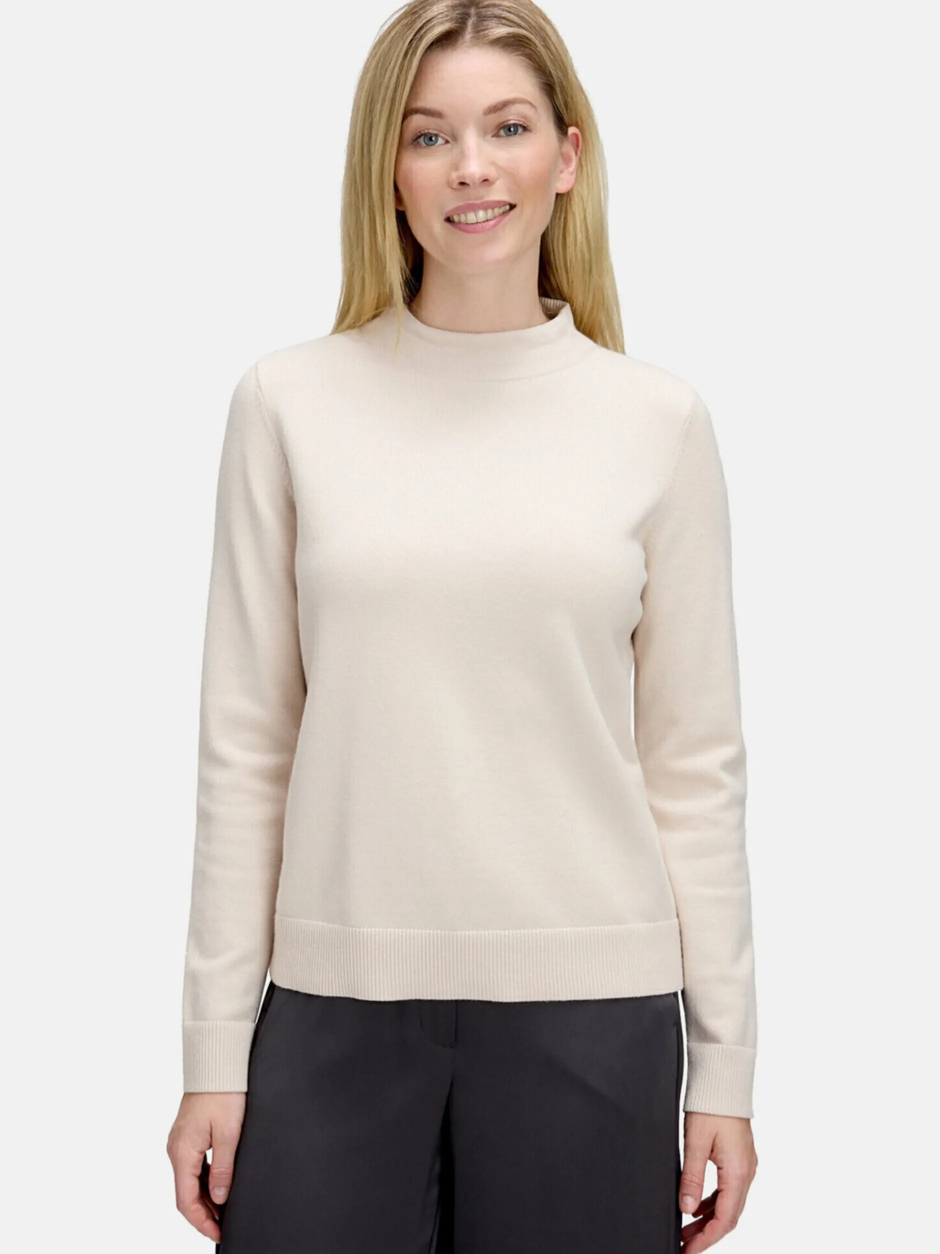 Betty Barclay Damen Strickpullover in beige