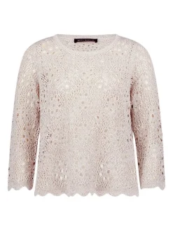 Betty Barclay Damen Strickpullover in beige