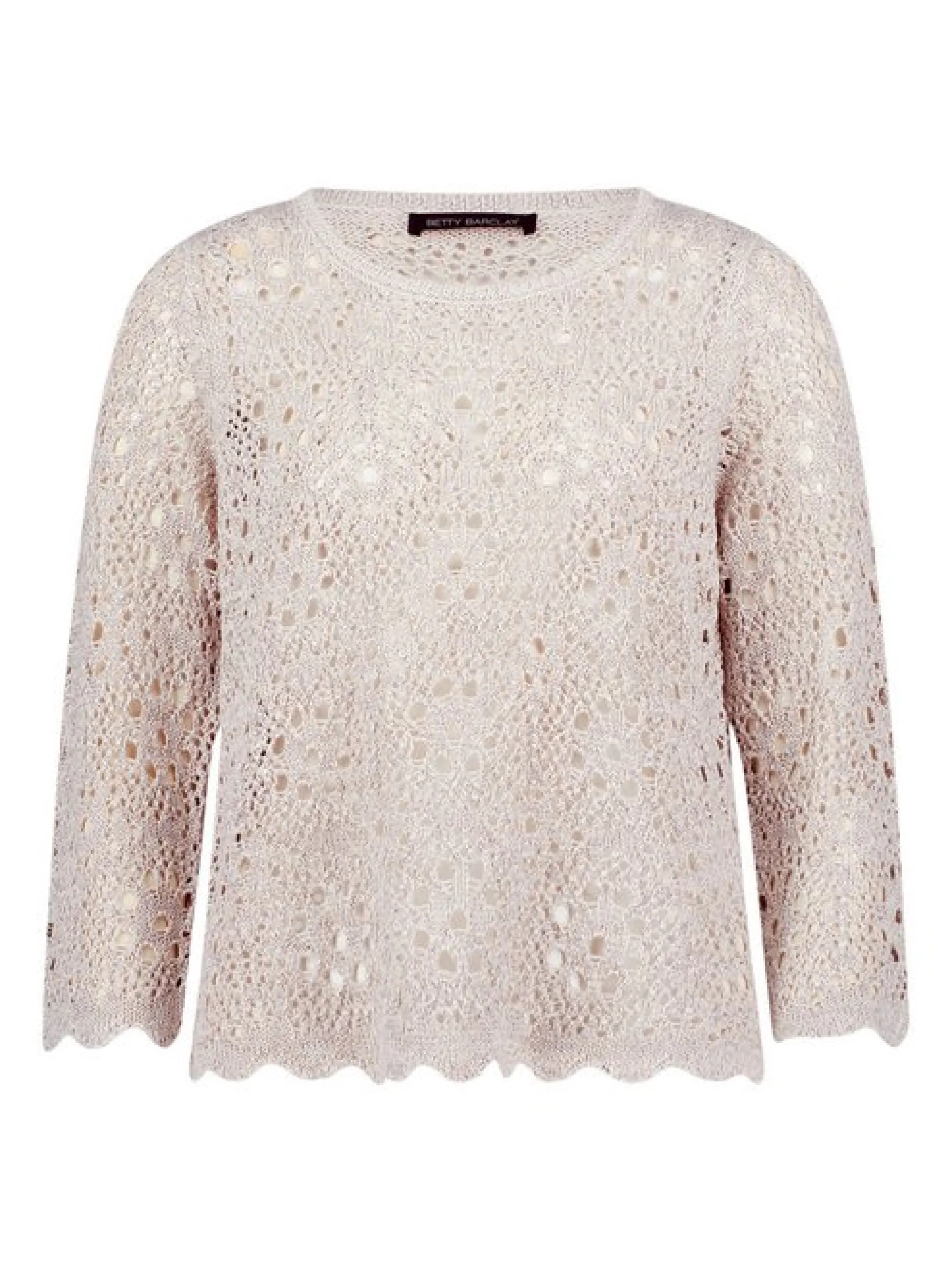 Betty Barclay Damen Strickpullover in beige