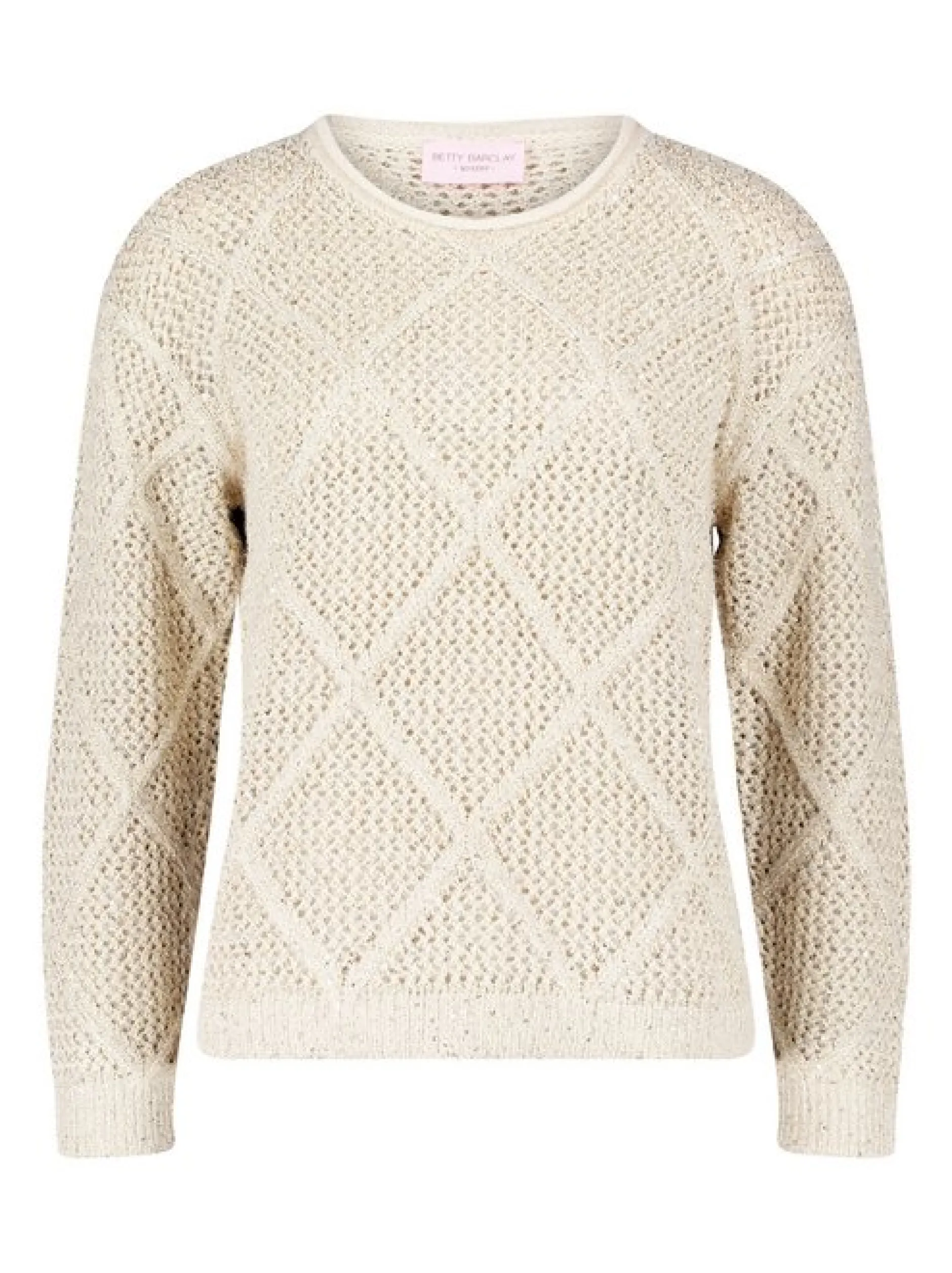Betty Barclay Damen Strickpullover in beige