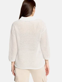 Betty Barclay Damen Strickpullover in ecru