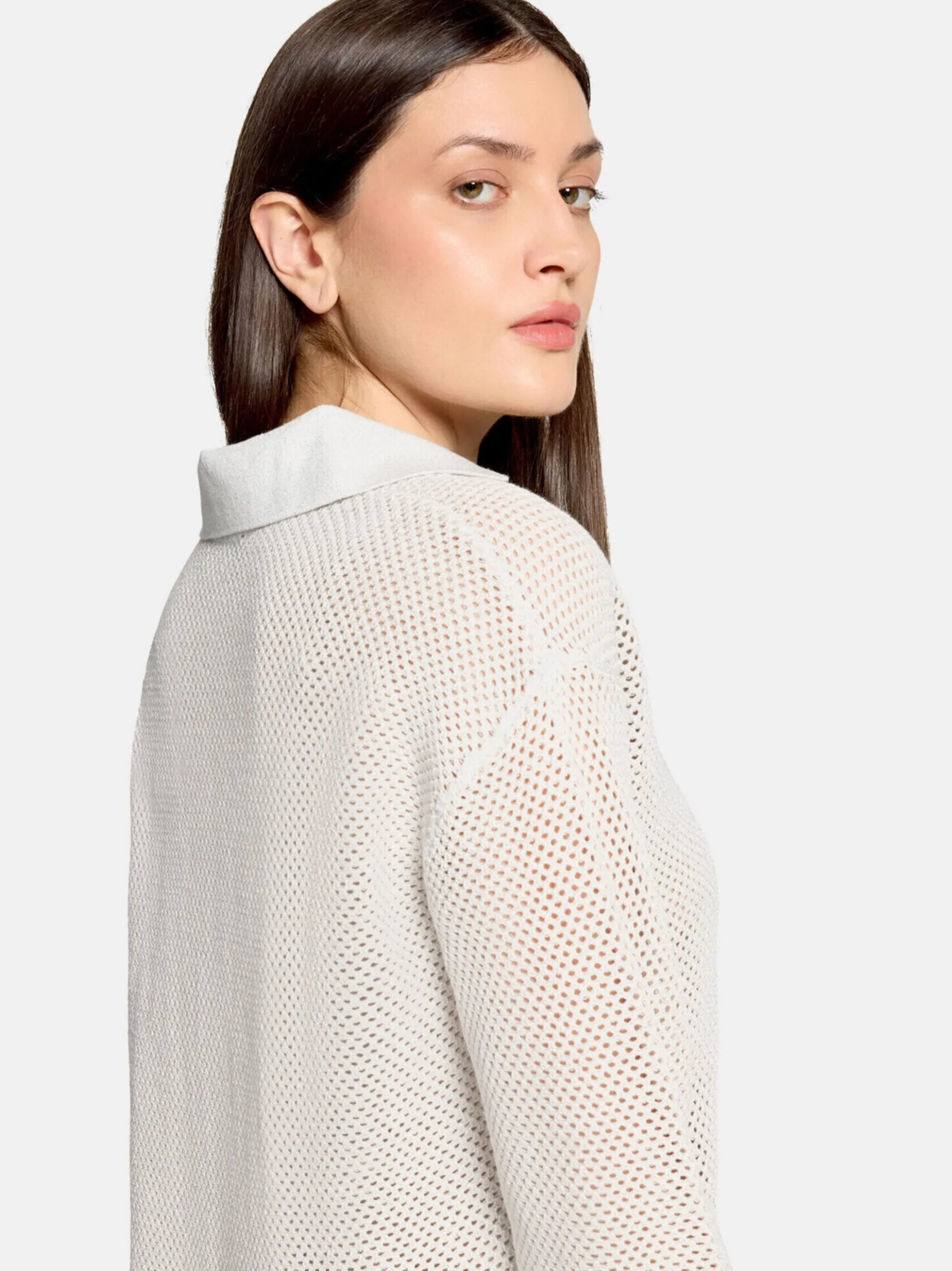 Betty Barclay Damen Strickpullover in ecru