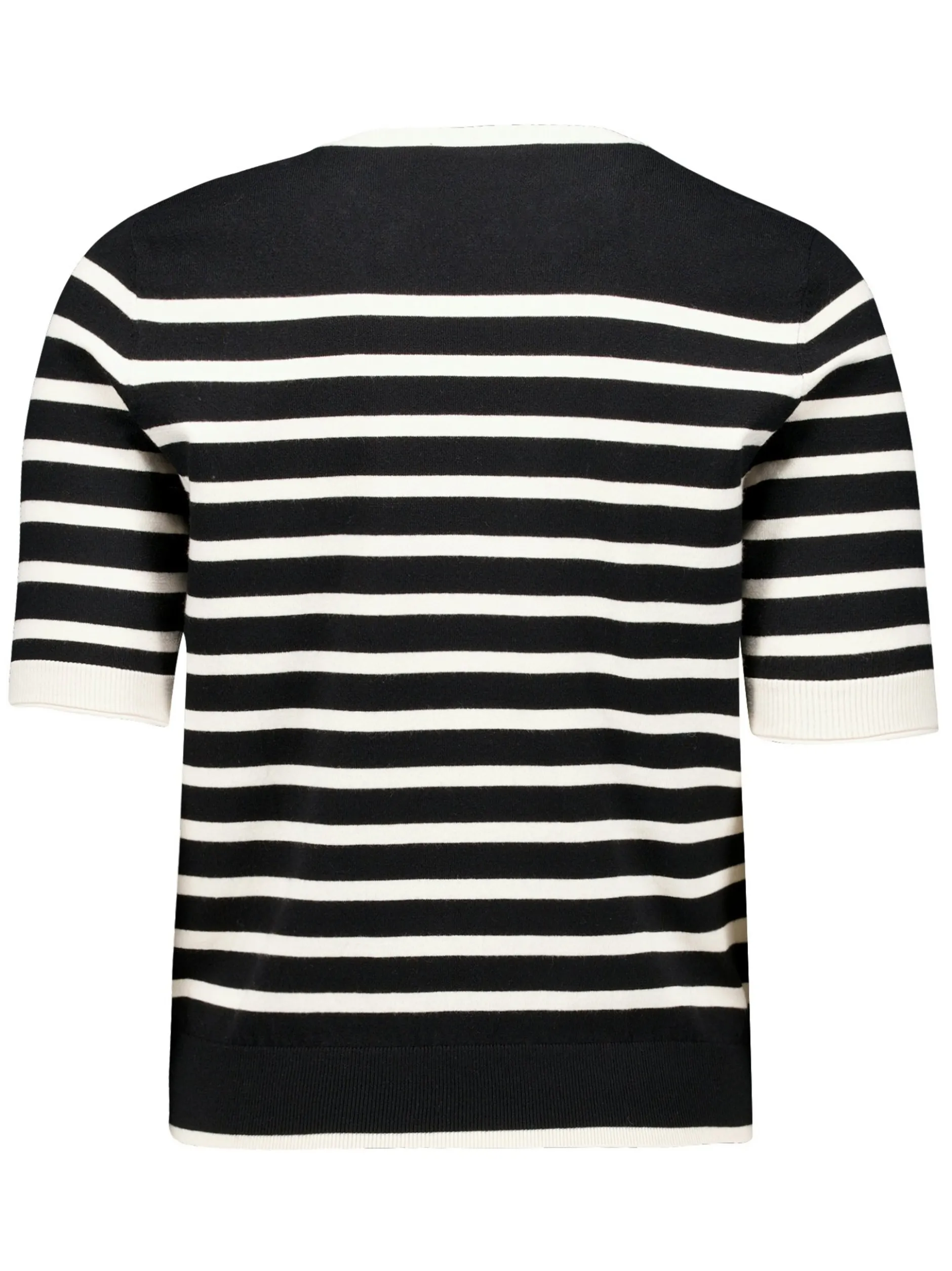 Betty Barclay Damen Strickshirt in schwarz beige