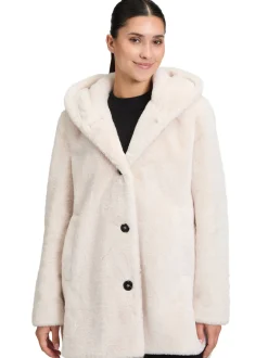 Betty Barclay Damen Teddy-Jacke in ecru