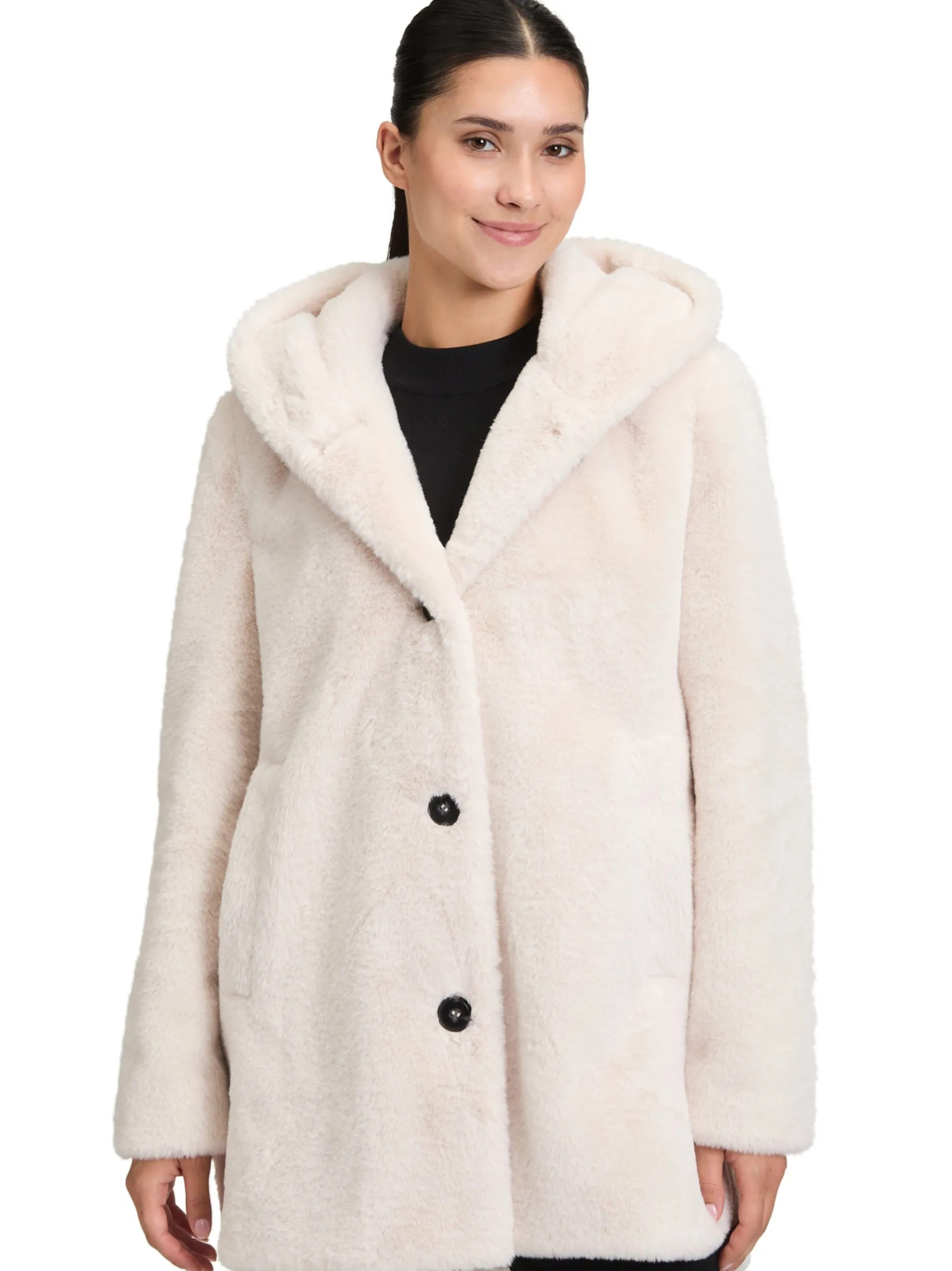 Betty Barclay Damen Teddy-Jacke in ecru
