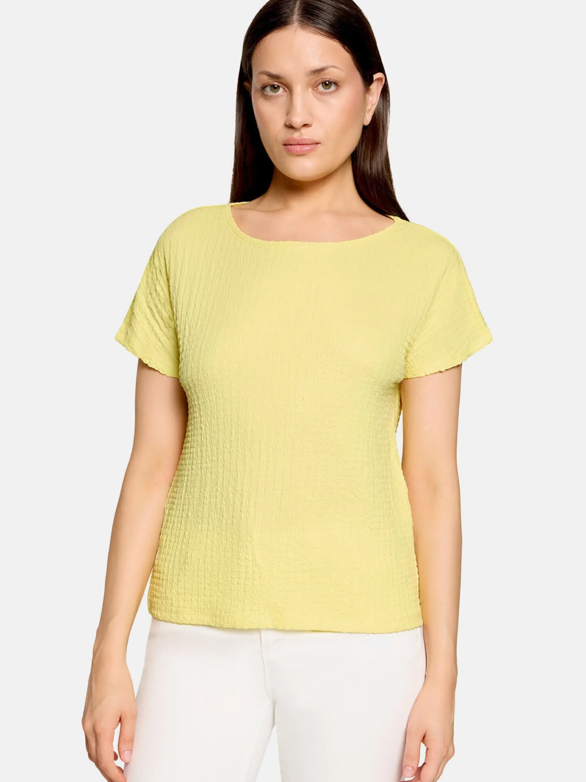 Betty Barclay Damen T-Shirt in gelb