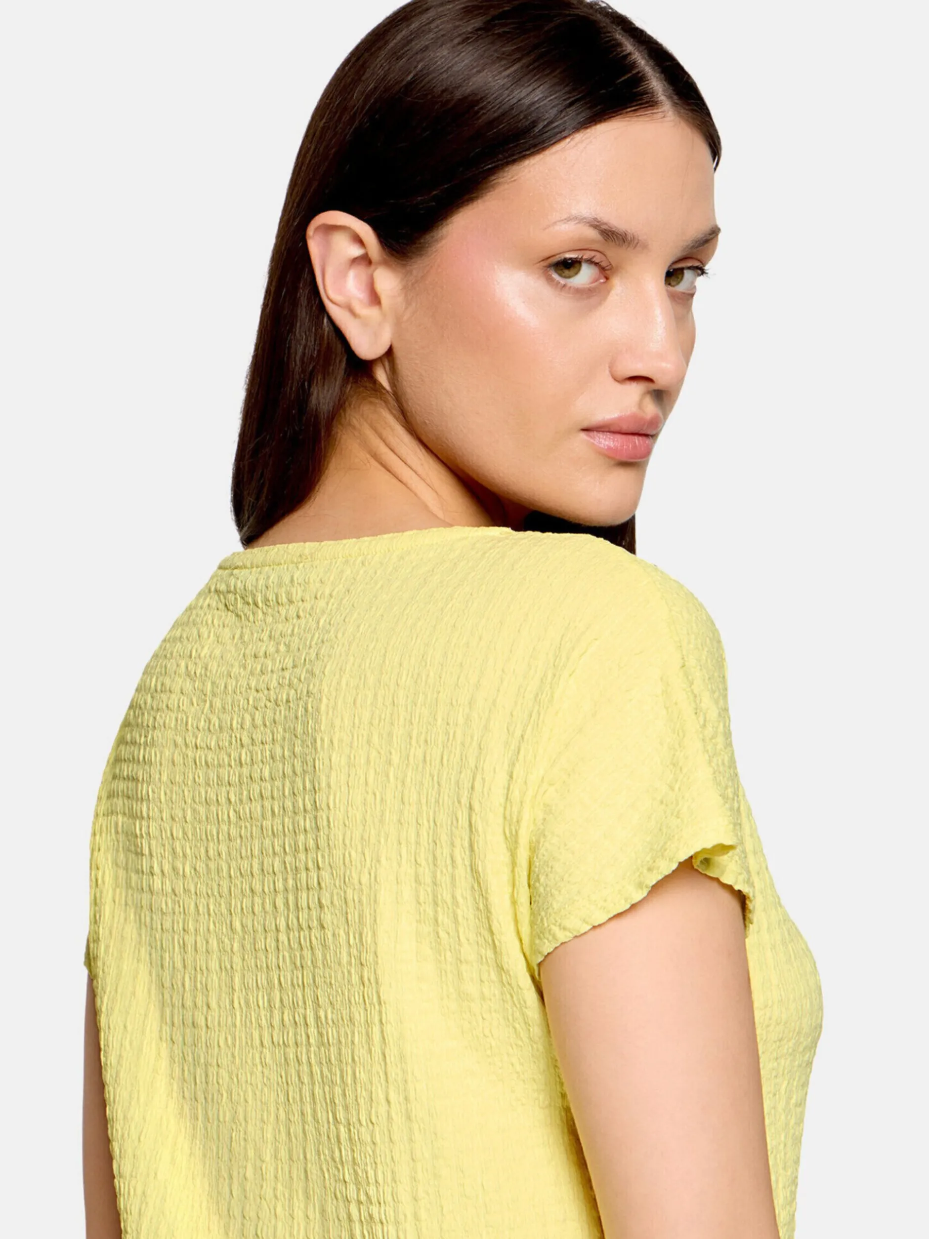 Betty Barclay Damen T-Shirt in gelb