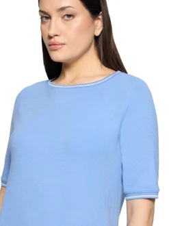 Betty Barclay Damen T-Shirt in hellblau - Ärmel: kurzarm