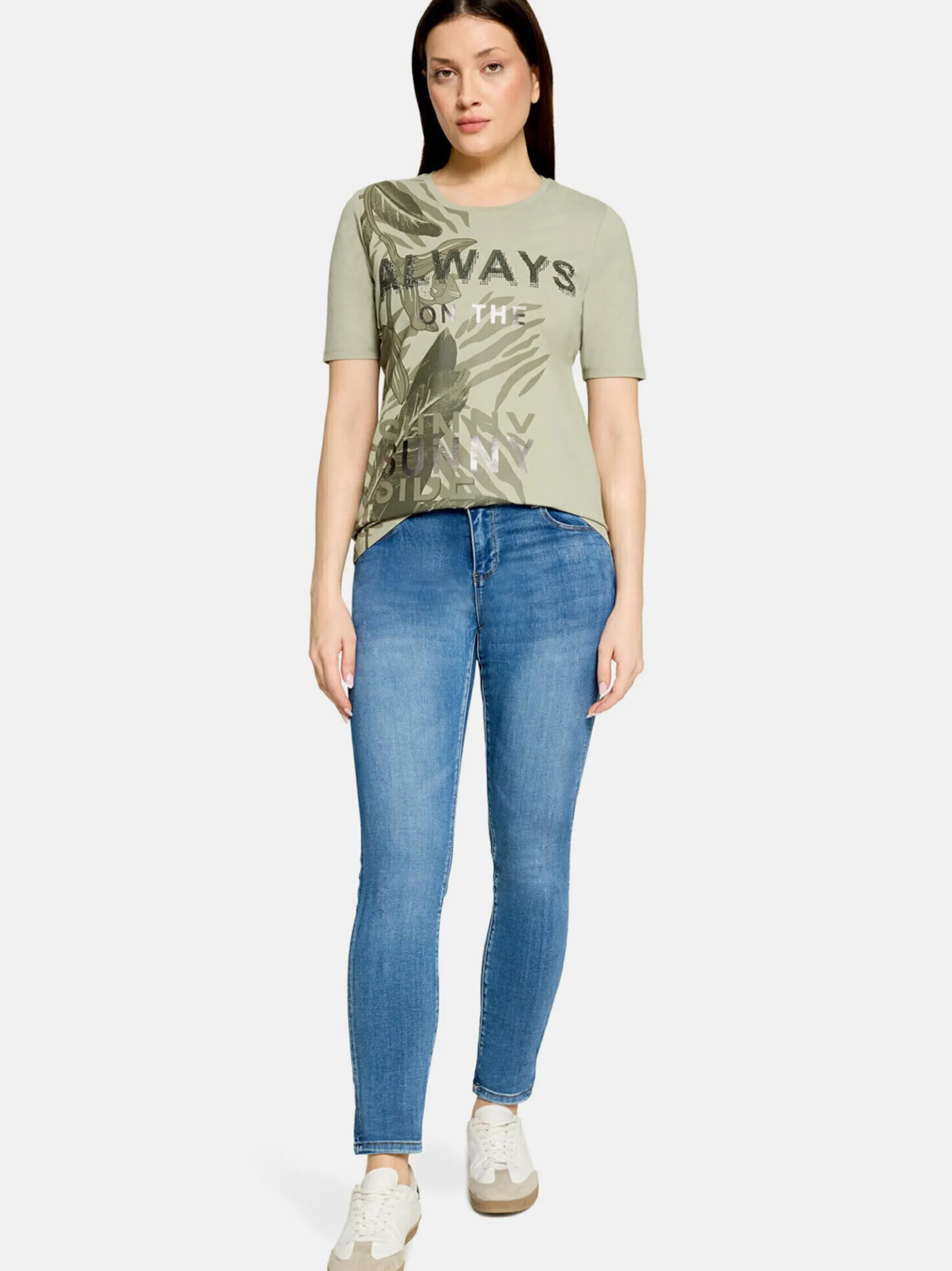 Betty Barclay Damen T-Shirt in khaki
