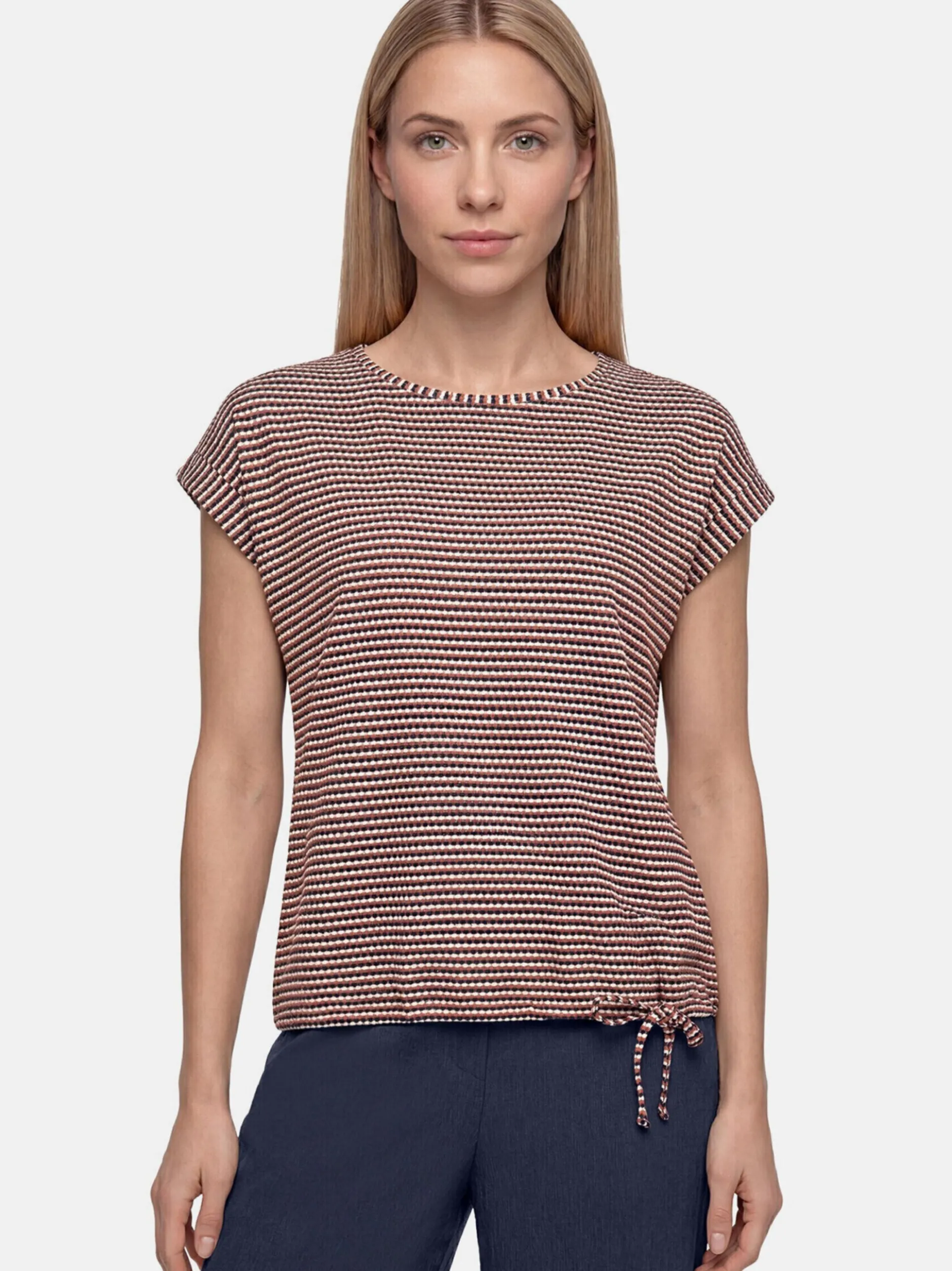 Betty Barclay Damen T-Shirt in marine mehrfarbig