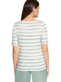 Betty Barclay Damen T-Shirt in petrol beige