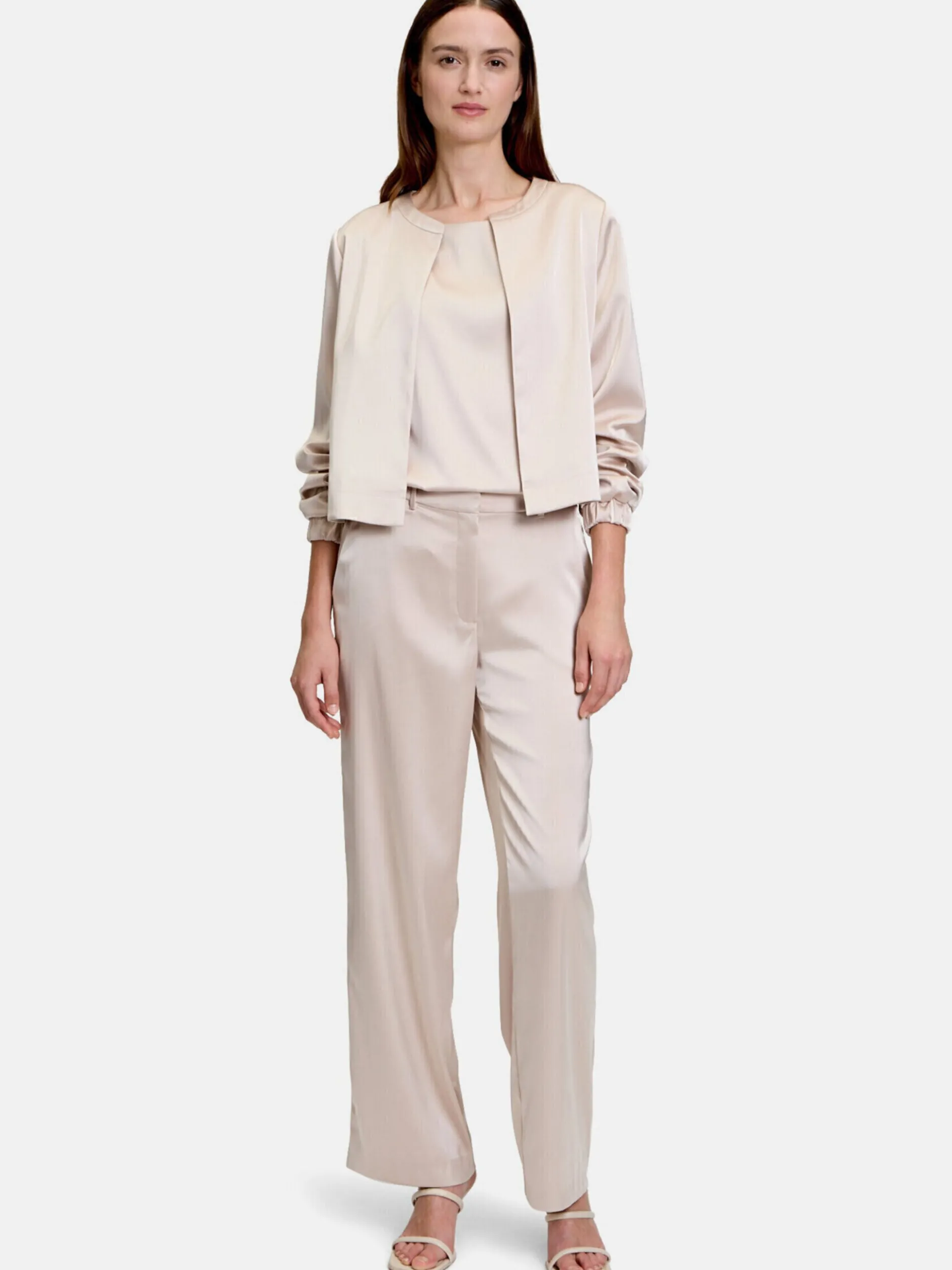 Betty & Co Damen Anzughose in grau