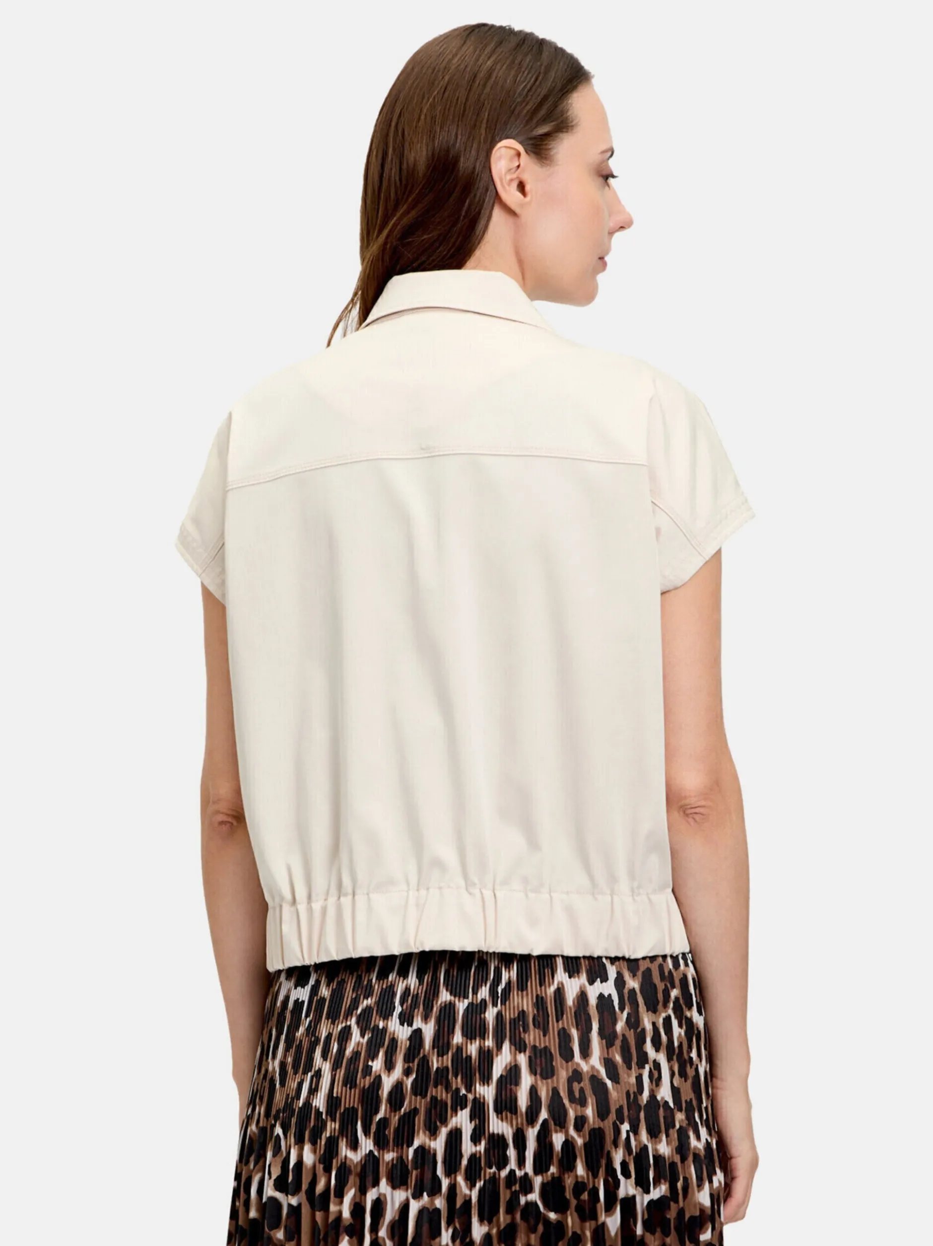 Betty & Co Damen Sommerweste in grau