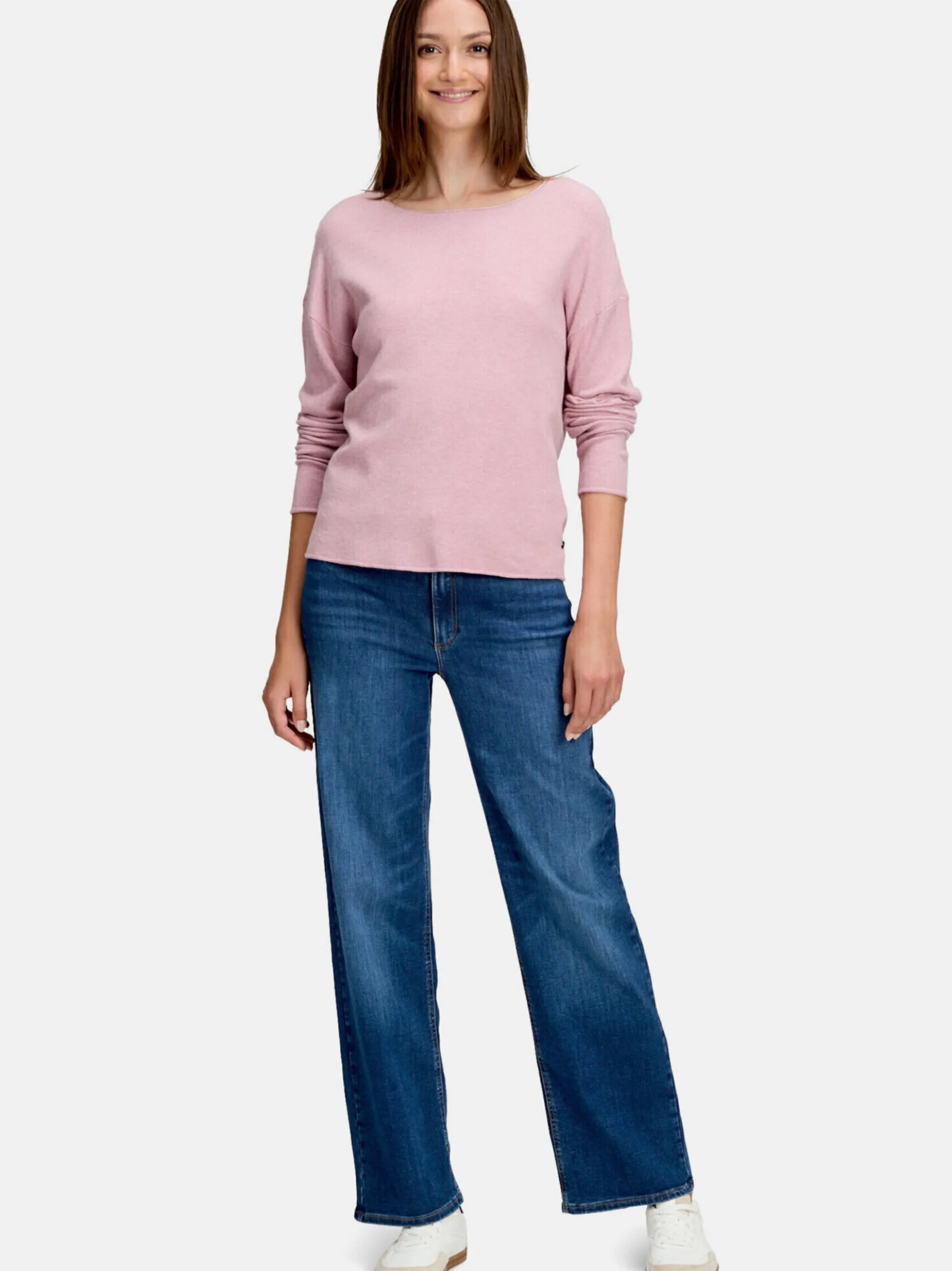 Betty & Co Damen Strickpullover in rosa