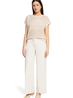 Betty & Co Damen Strickshirt in beige