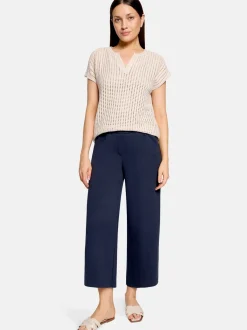 Betty & Co Damen Strickshirt in beige