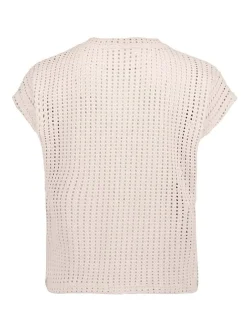 Betty & Co Damen Strickshirt in beige