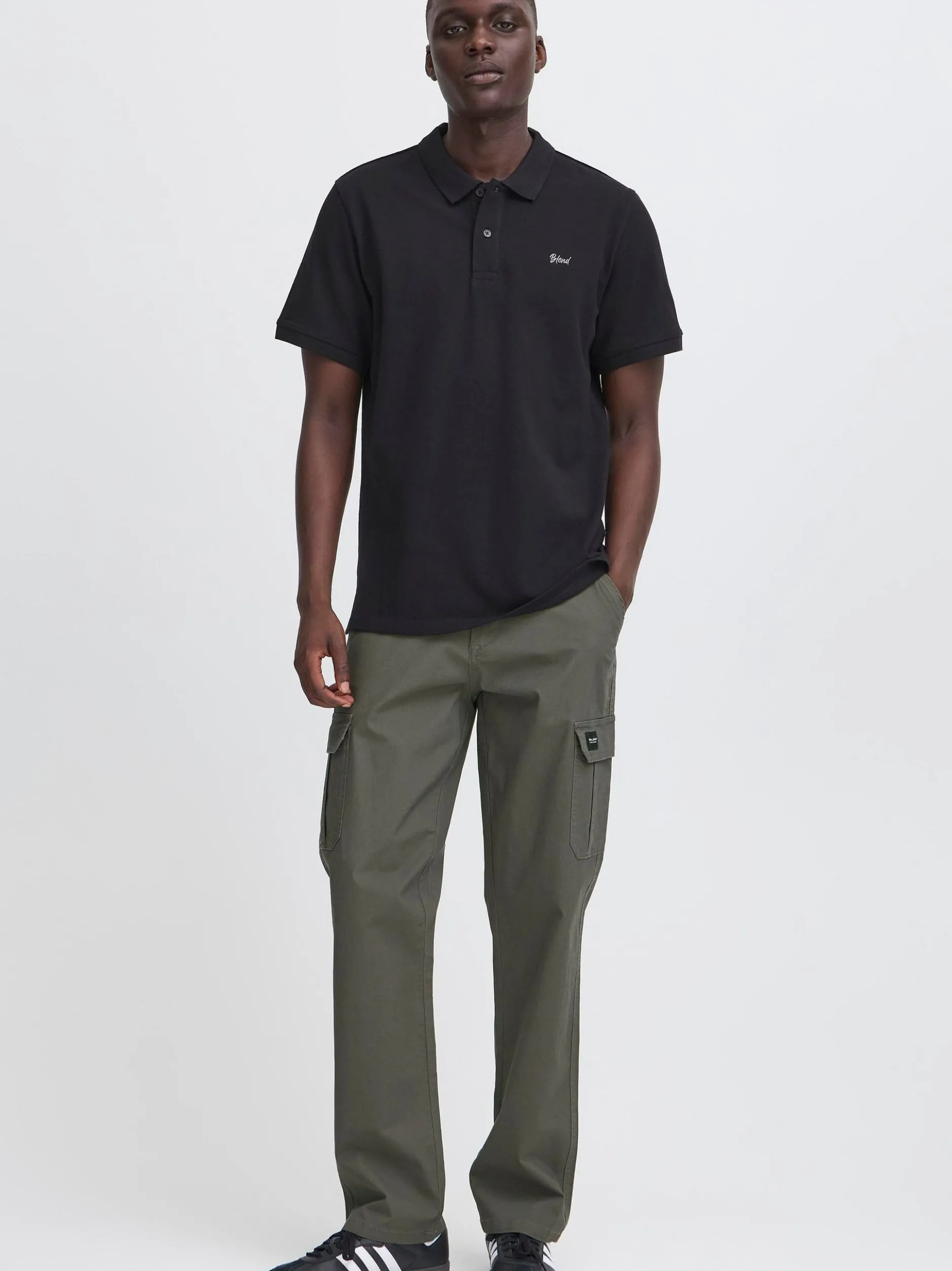 BLEND Herren Cargohose - BHTimon in grau