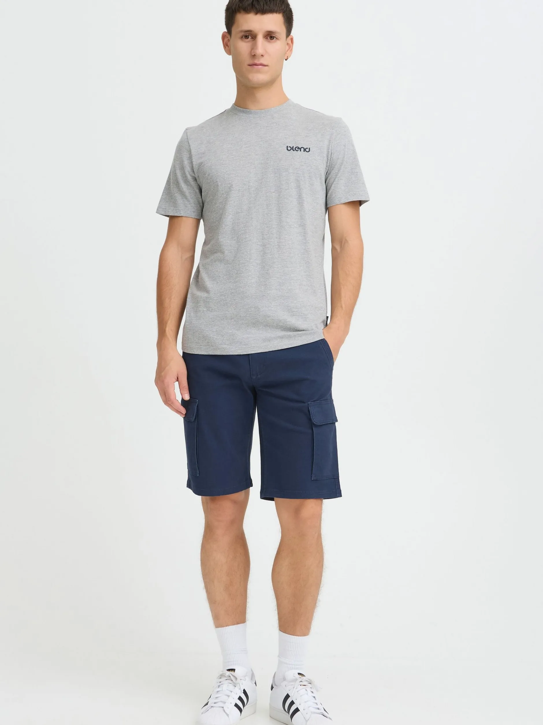 BLEND Herren Cargoshorts - BHBelos in blau