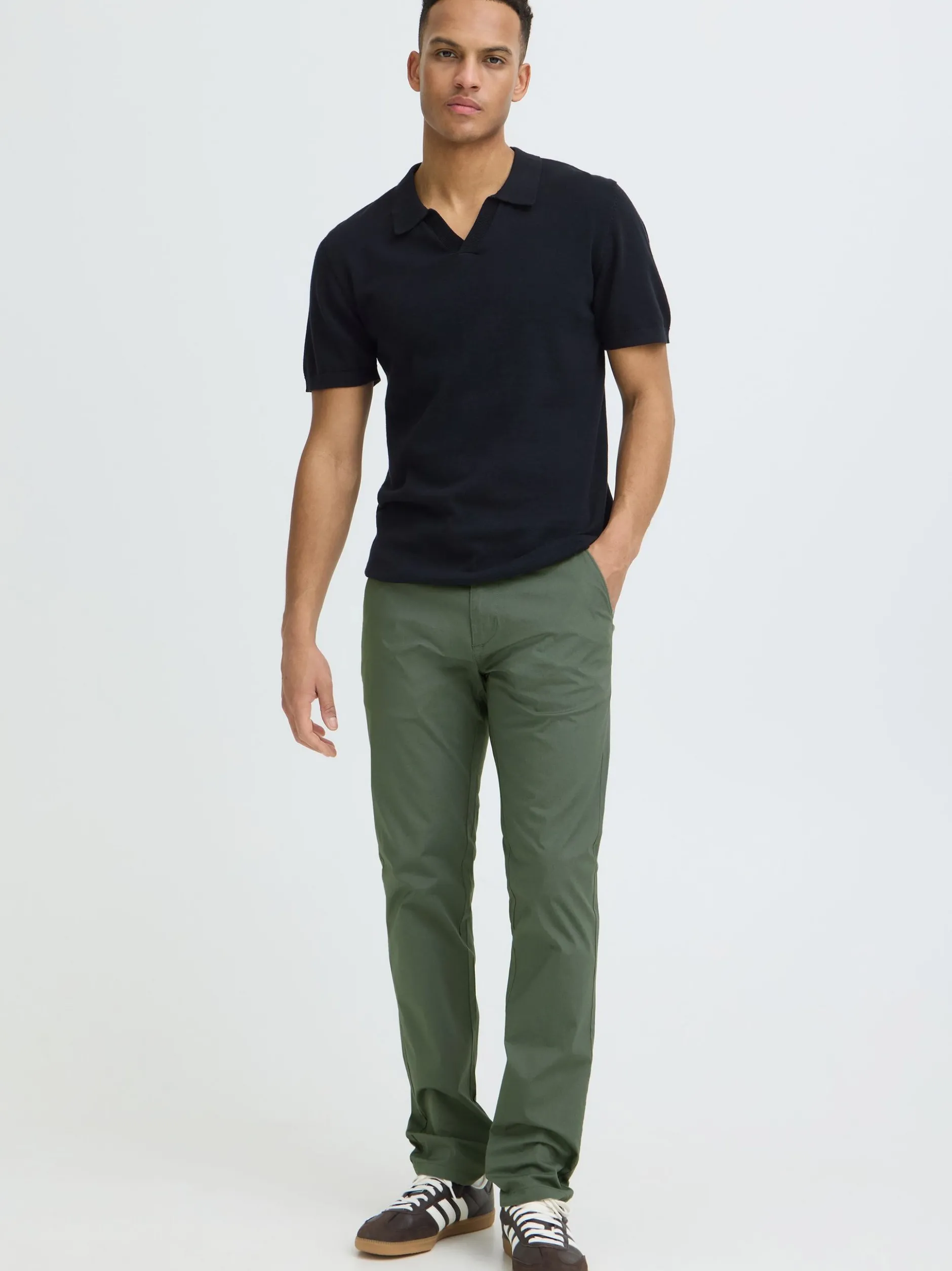 BLEND Herren Chinohose - BHMason in grün
