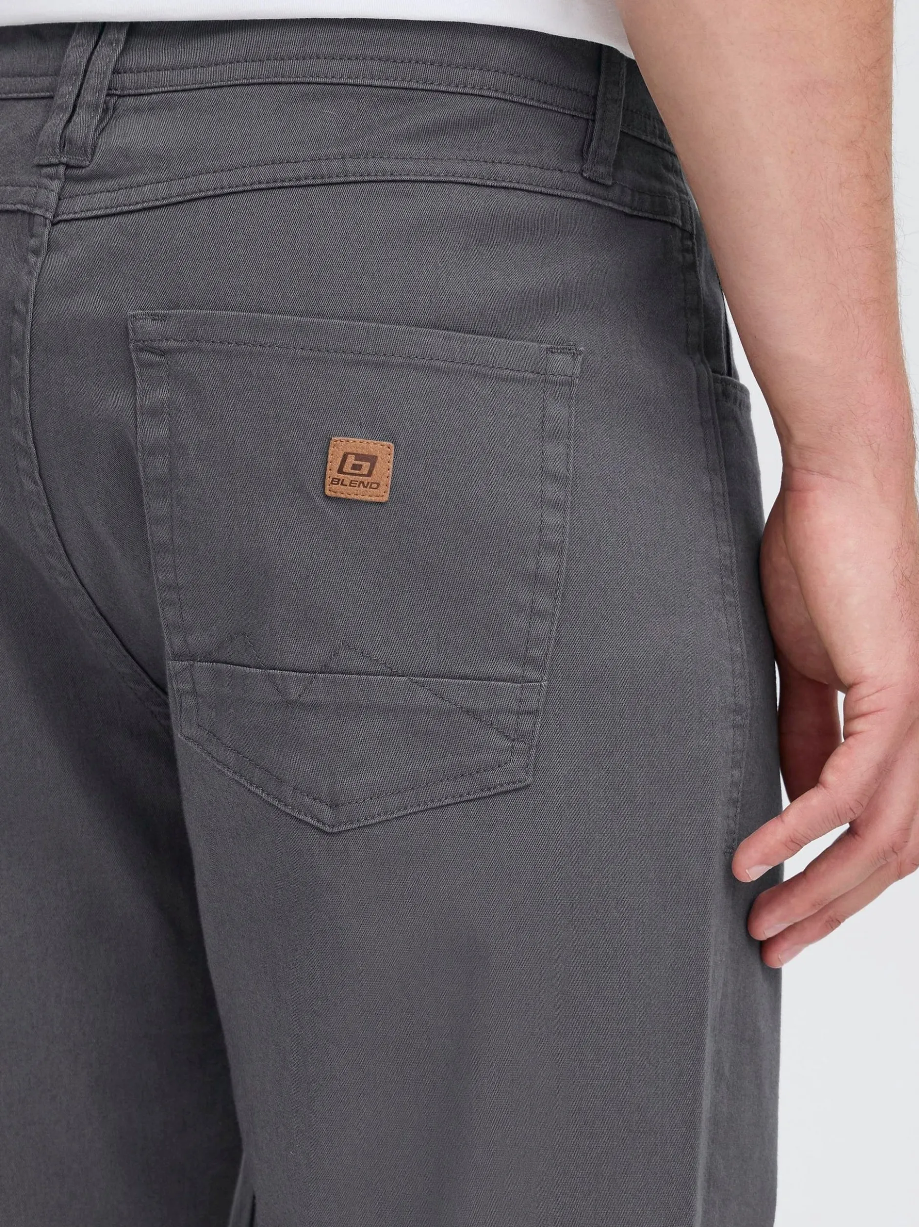 BLEND Herren Chinohose - BHTiram in grau