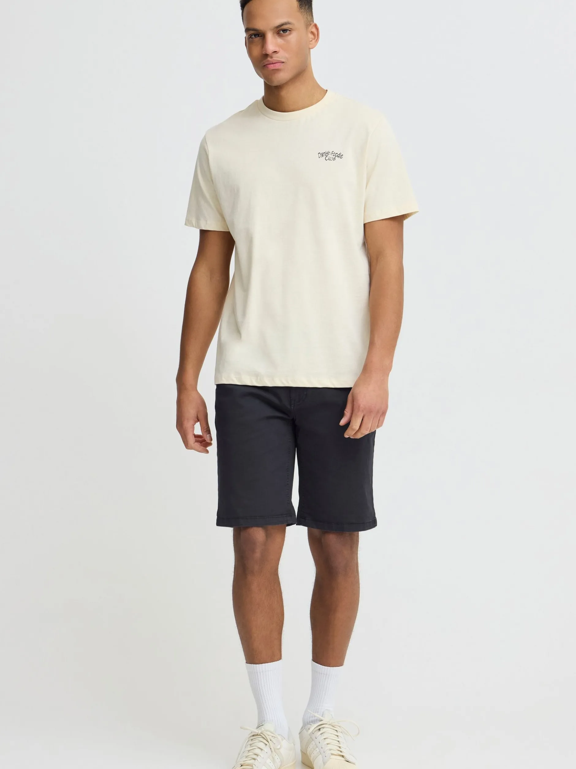 BLEND Herren Chinoshorts - BHMason in schwarz