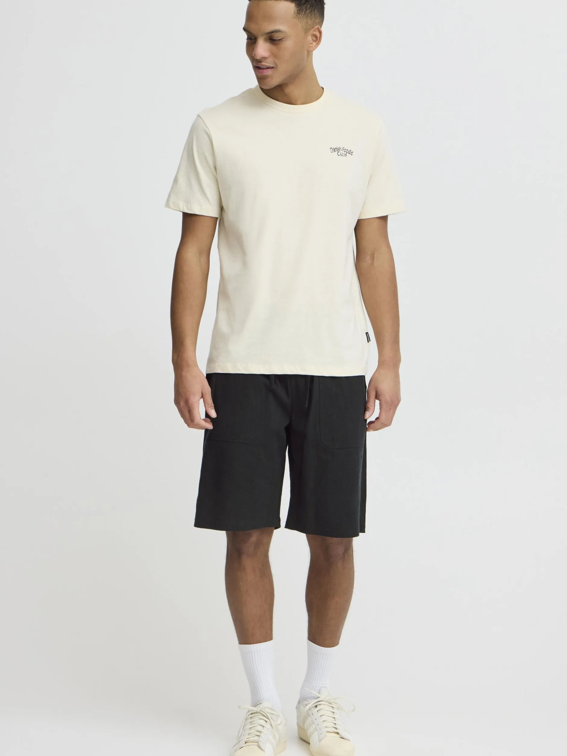 BLEND Herren Chinoshorts - BHMorgan in schwarz