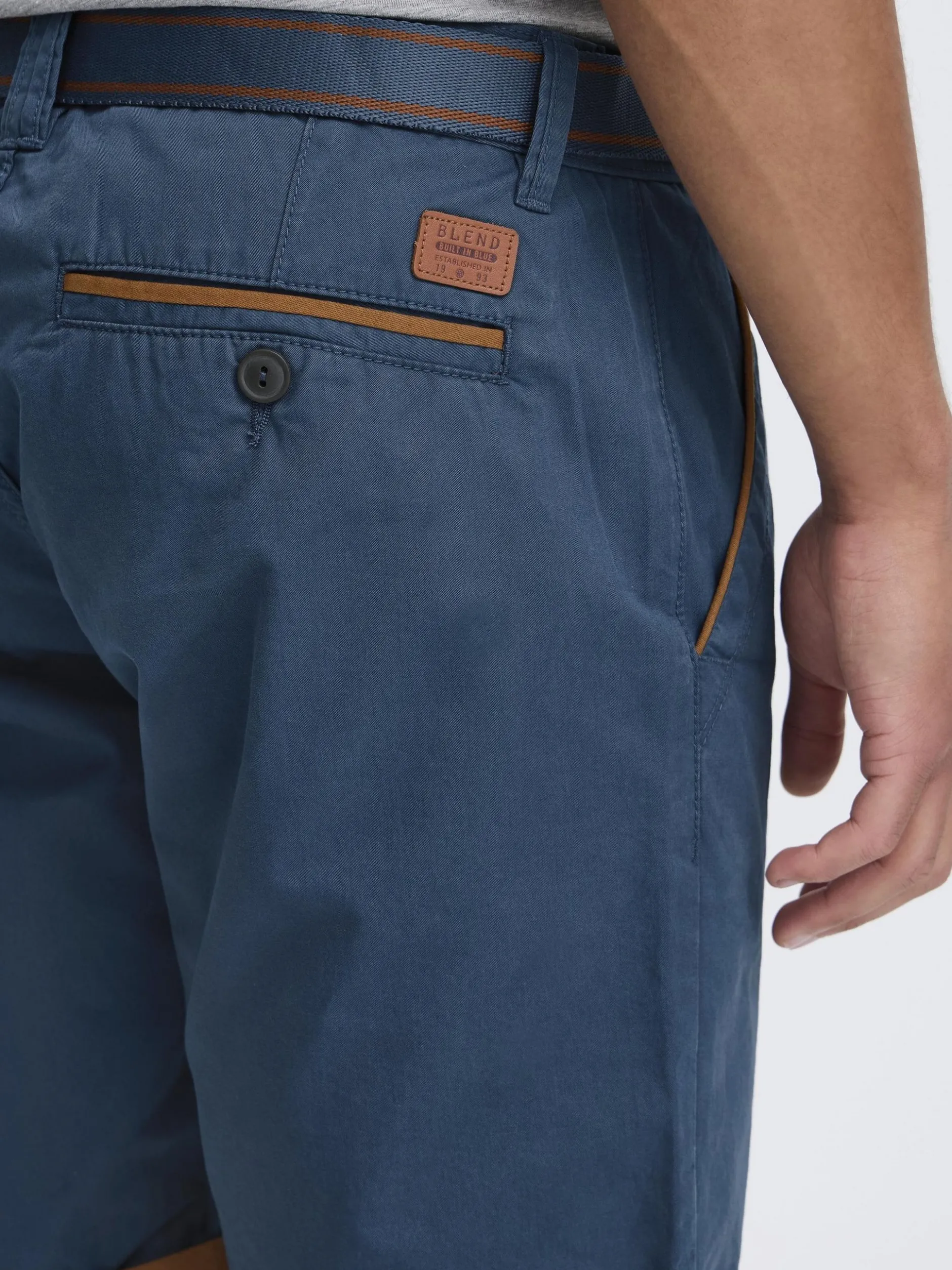 BLEND Herren Chinoshorts - BHNeji in blau