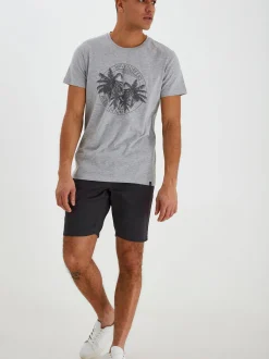 BLEND Herren Chinoshorts - BHPiello in grau