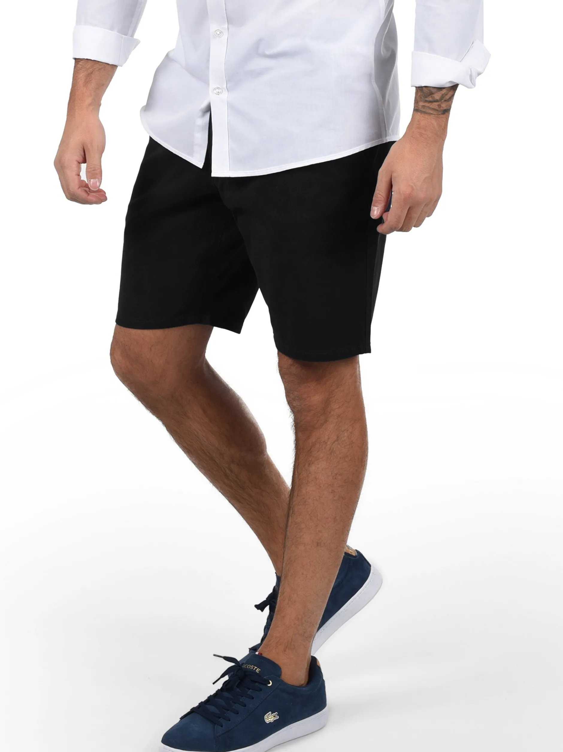 BLEND Herren Chinoshorts - BHPierre in schwarz