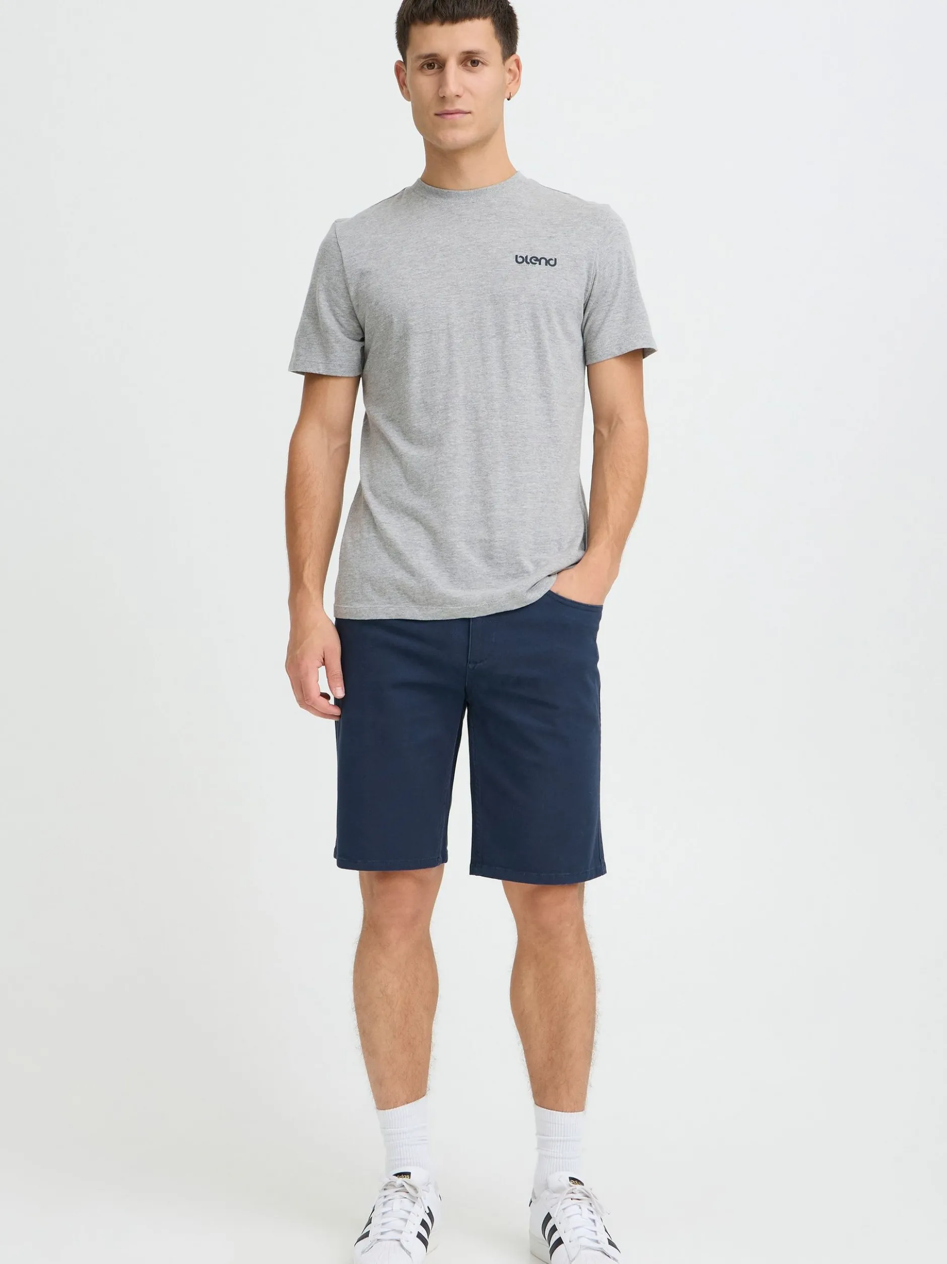 BLEND Herren Chinoshorts - BHTiros in blau