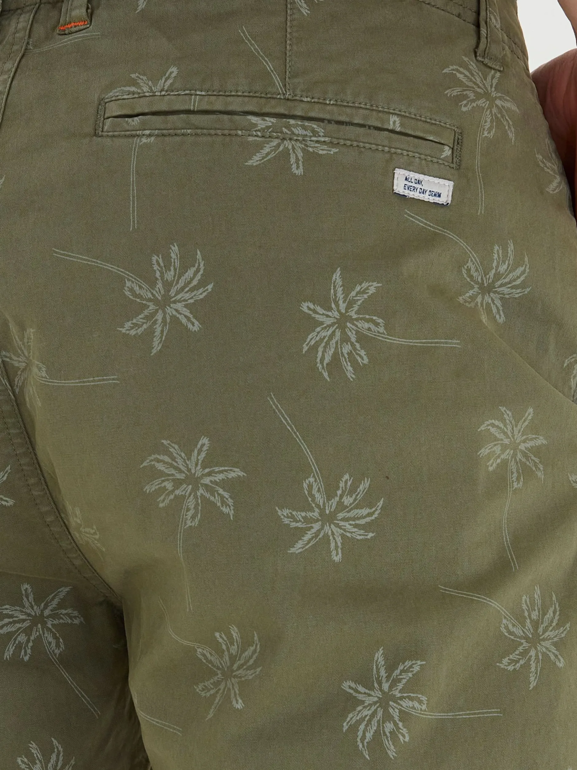 BLEND Herren Chinoshorts - BHWoven in grün