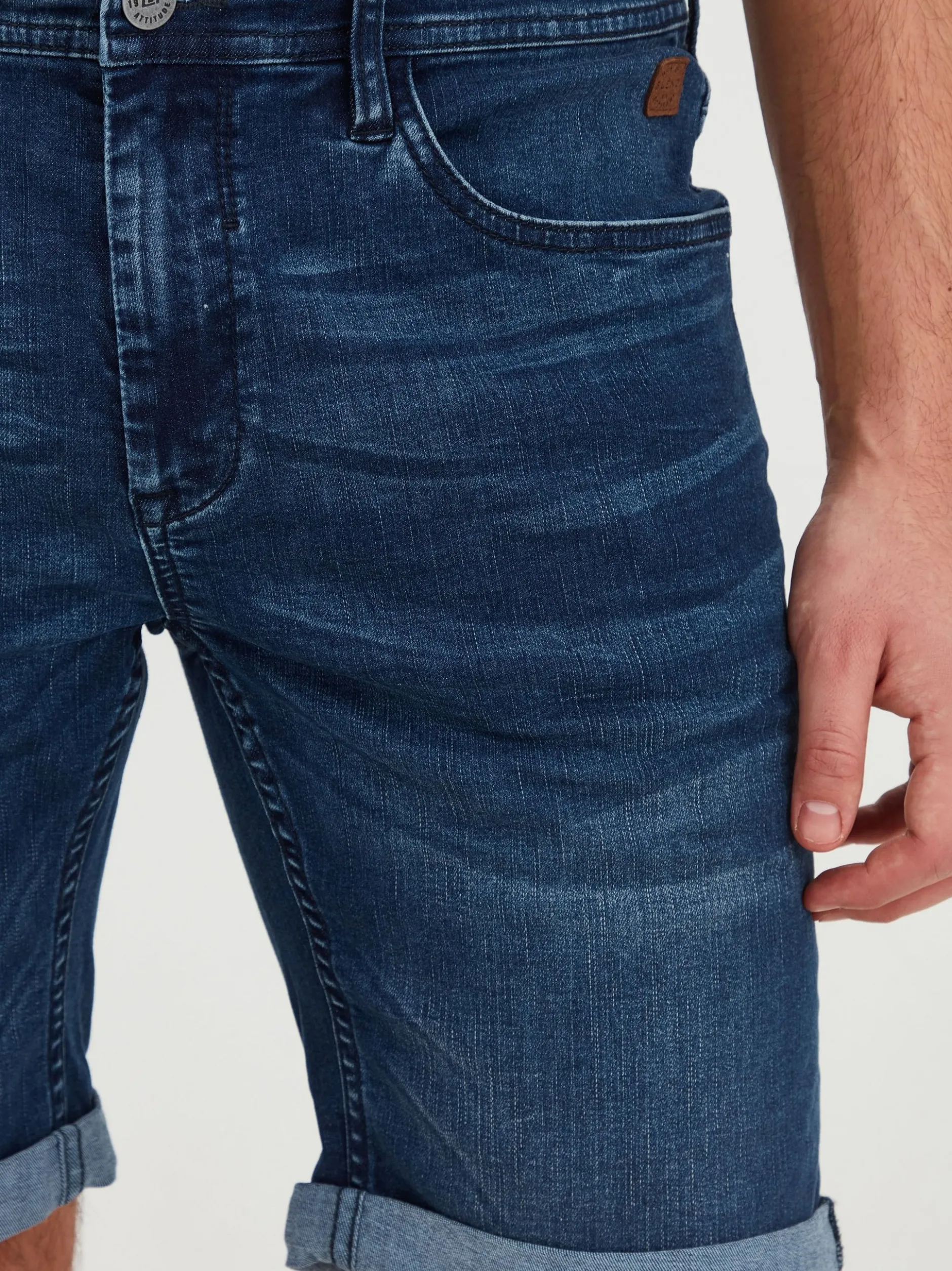BLEND Herren Jeansshorts - BHBendigo in dark stone