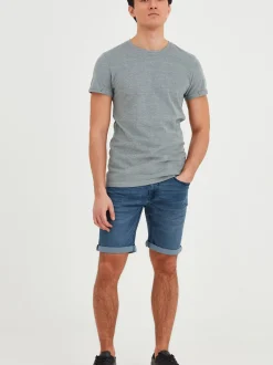 BLEND Herren Jeansshorts - BHBendigo in medium stone