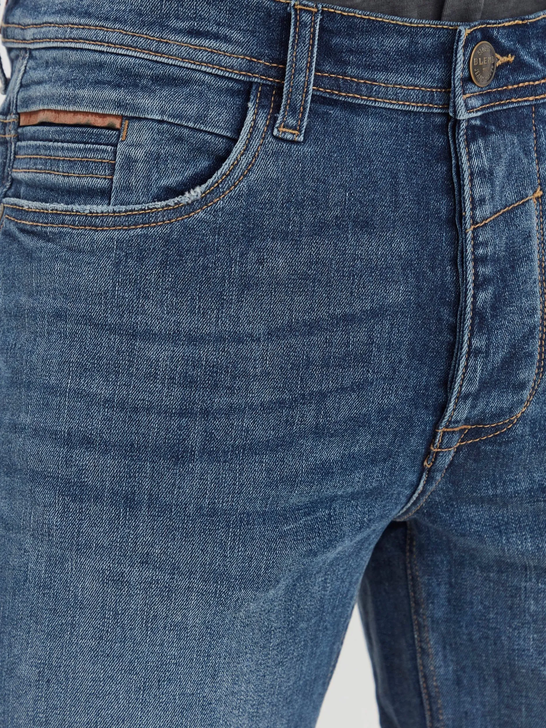 BLEND Herren Jeans-Shorts - BHMartels in light stone