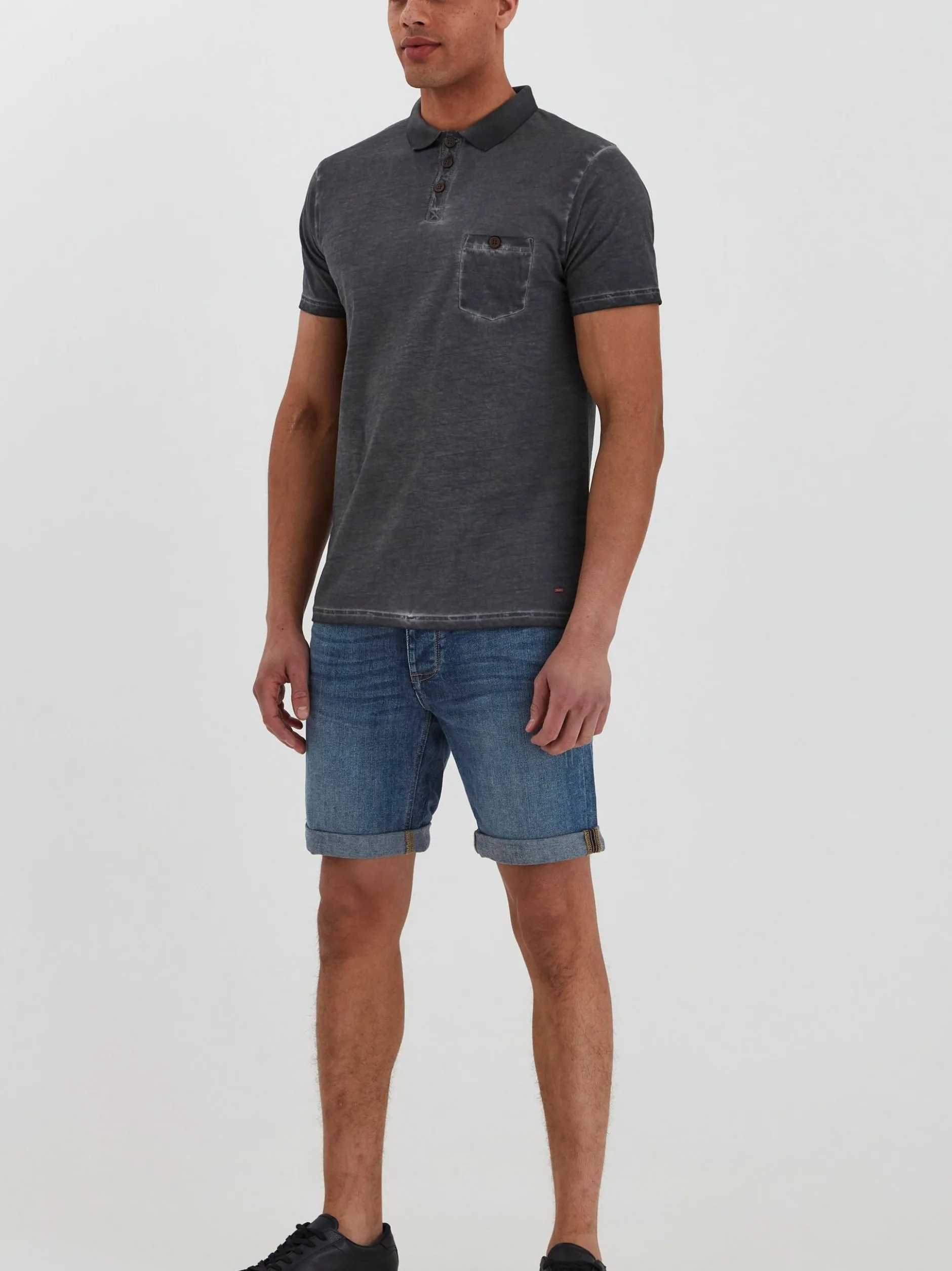 BLEND Herren Jeans-Shorts - BHMartels in light stone
