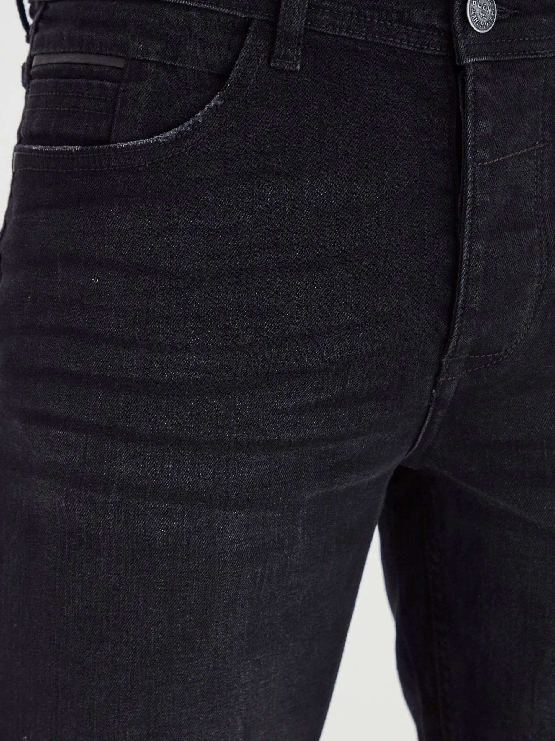BLEND Herren Jeans-Shorts - BHMartels in schwarz