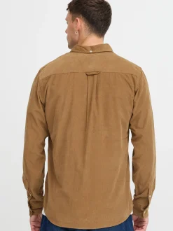BLEND Herren Langarmhemd - BHShirt in braun