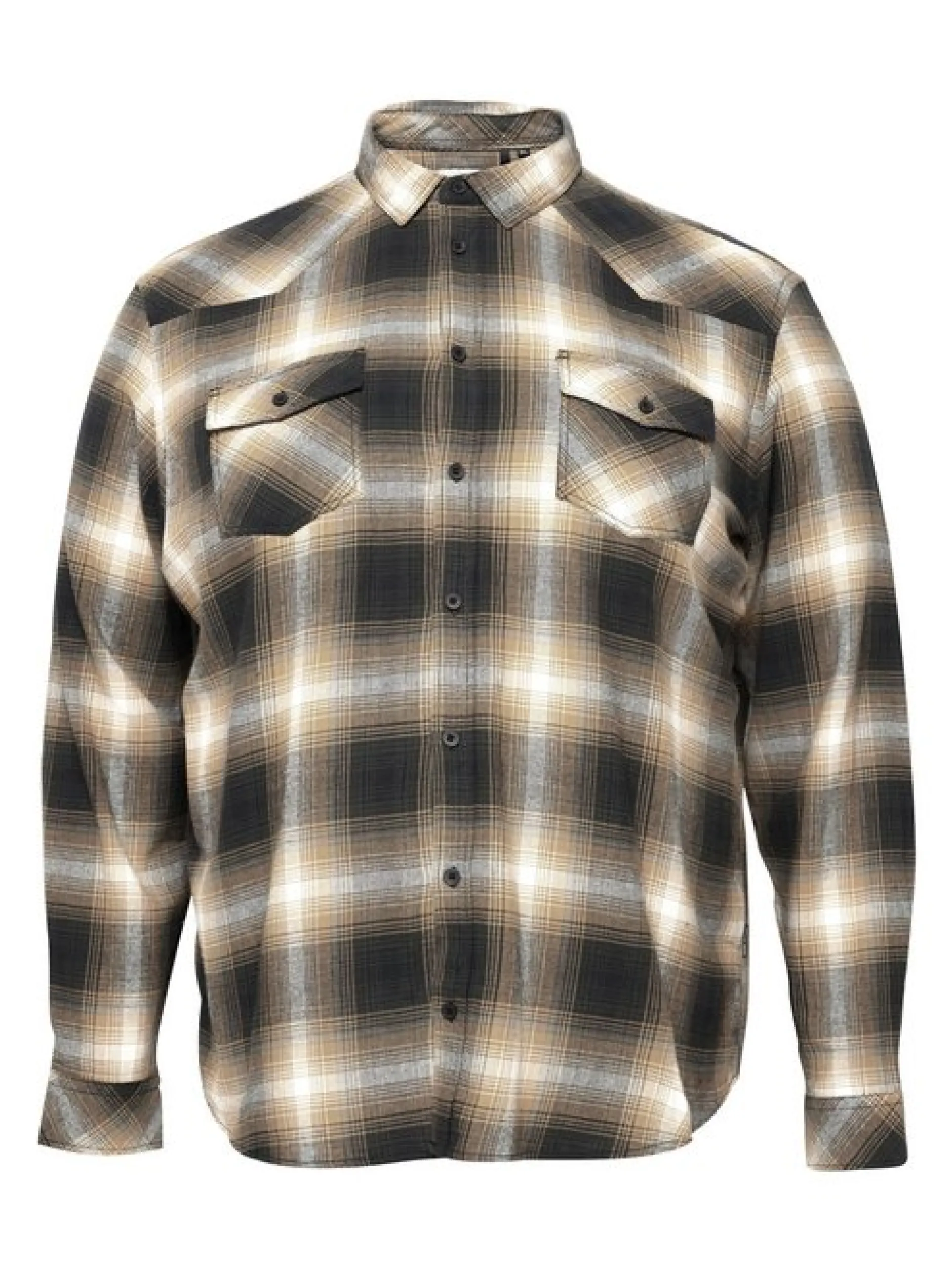 BLEND Herren Langarmhemd - BHShirt in mehrfarbig