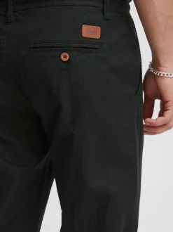 BLEND Herren Leinenhose - BHLanias in schwarz