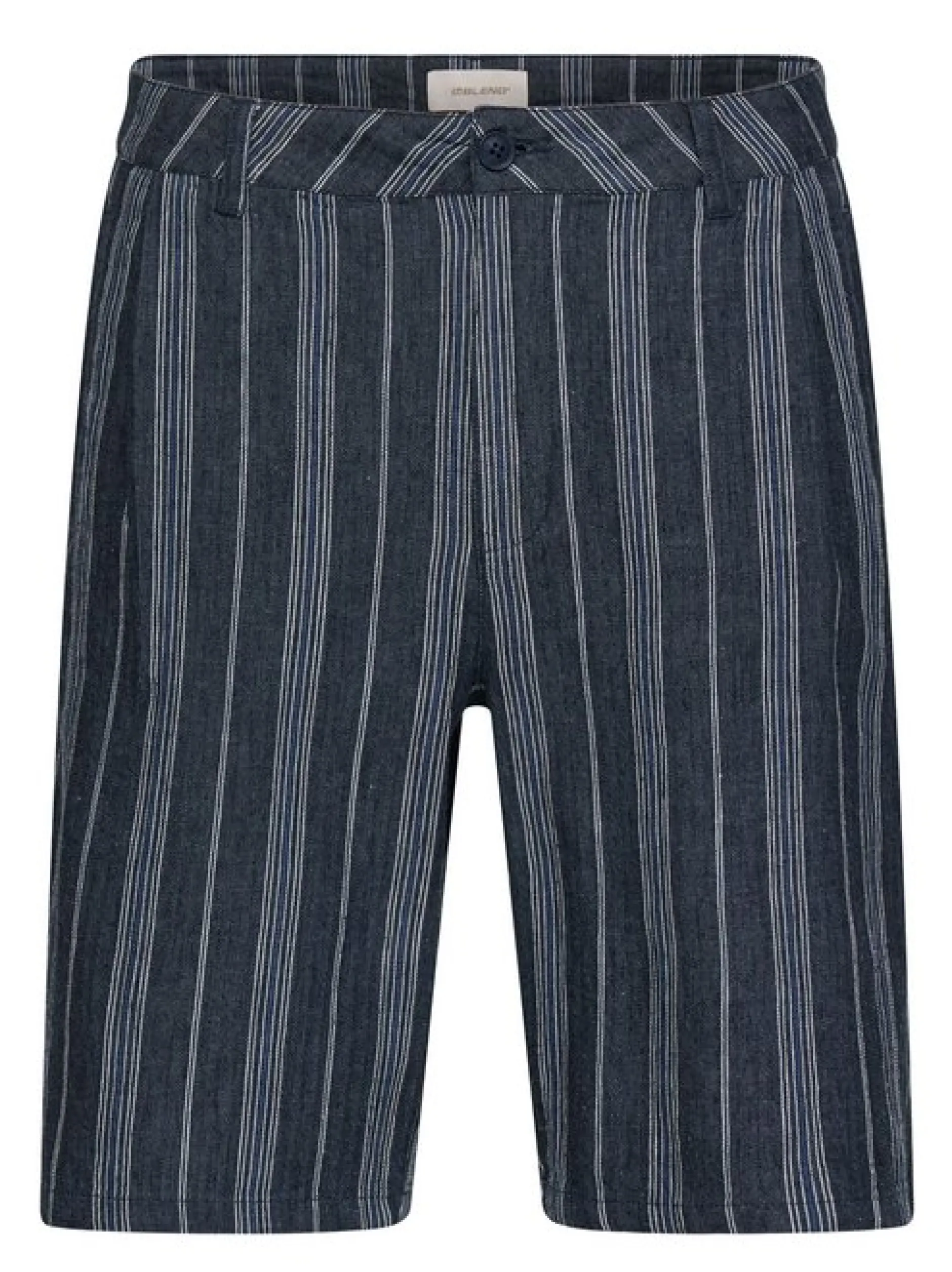 BLEND Herren Leinenhose - BHMaddox Relaxed Fit in blau