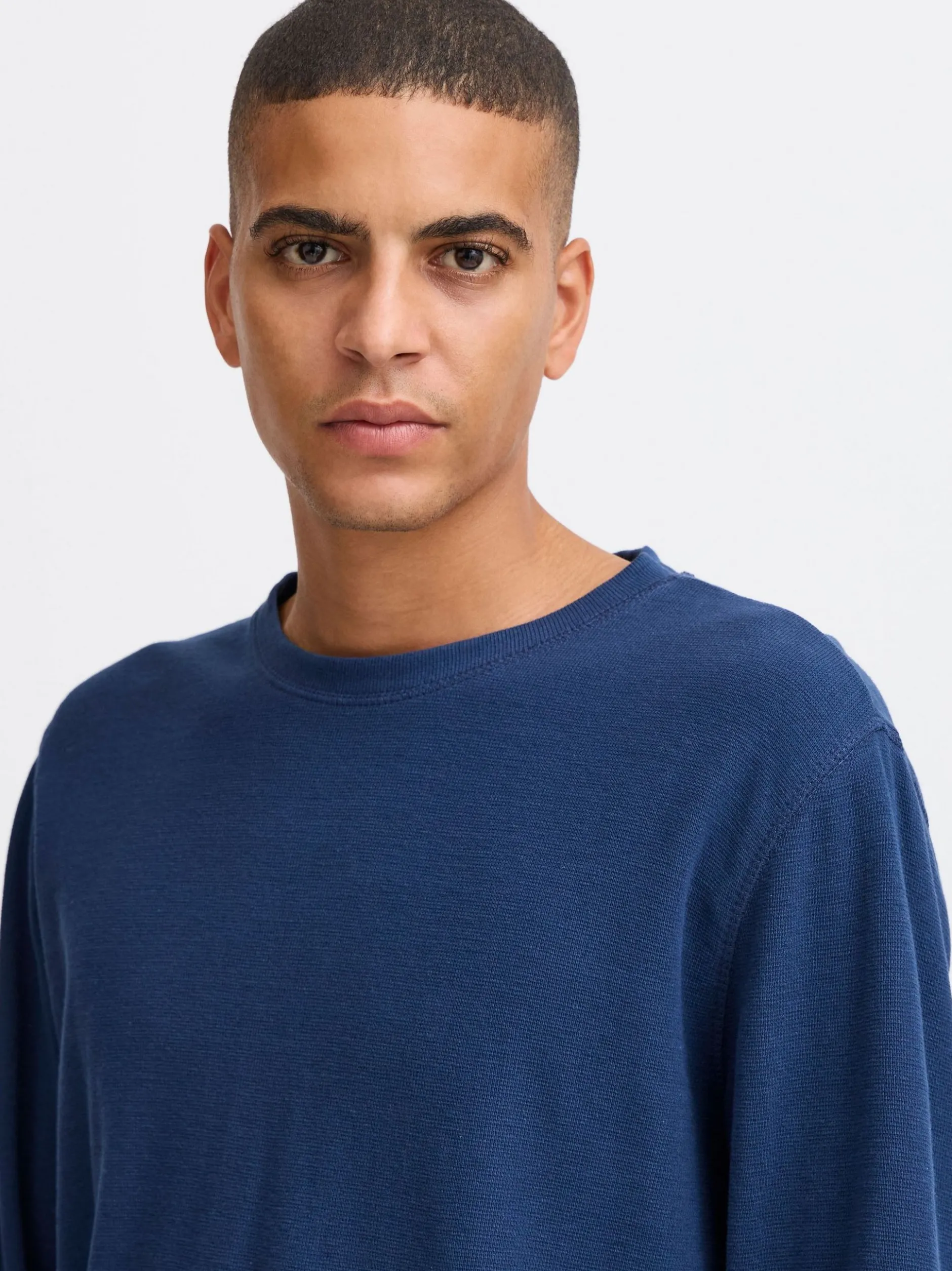 BLEND Herren Longsleeve - BHTee in blau
