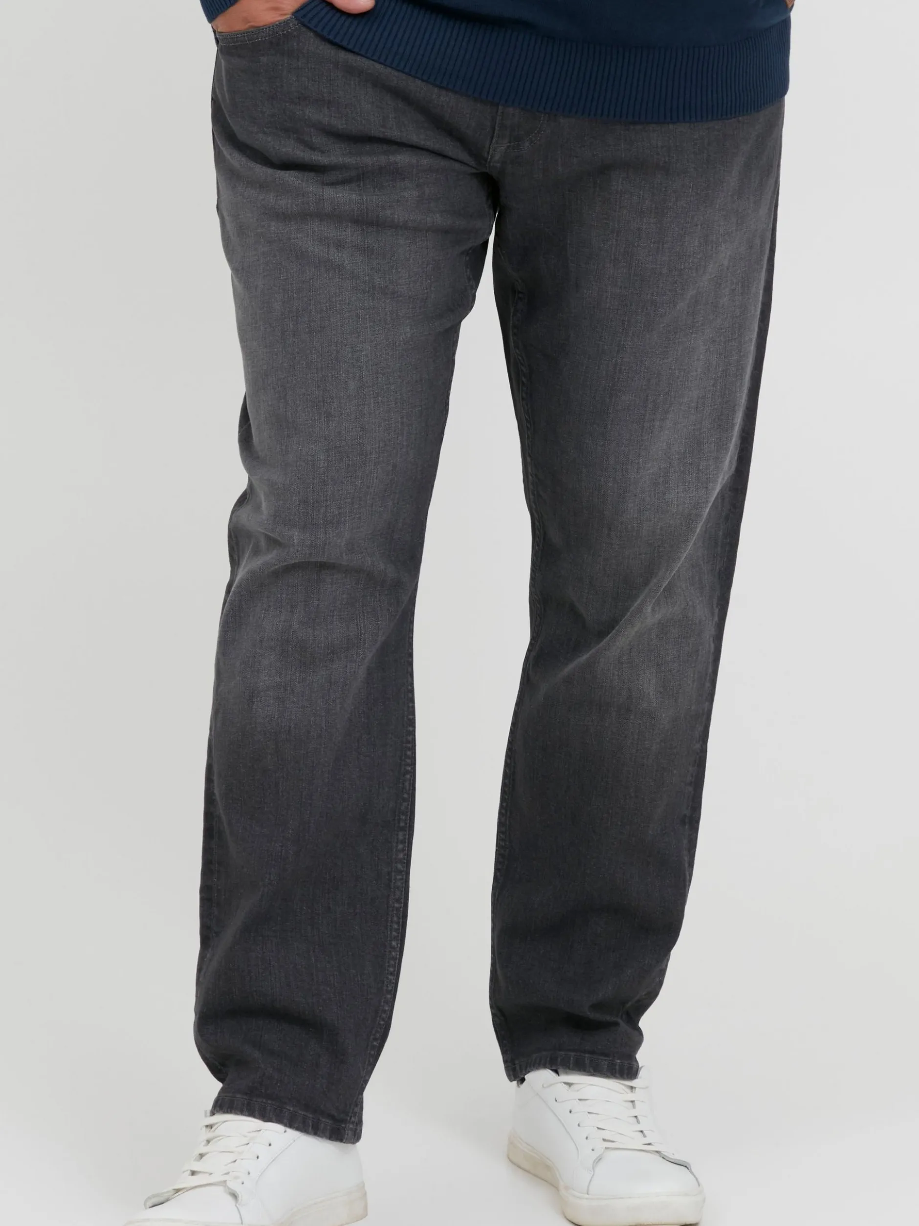 BLEND Herren 5-Pocket-Jeans - BHJoe Big & Tall in grau