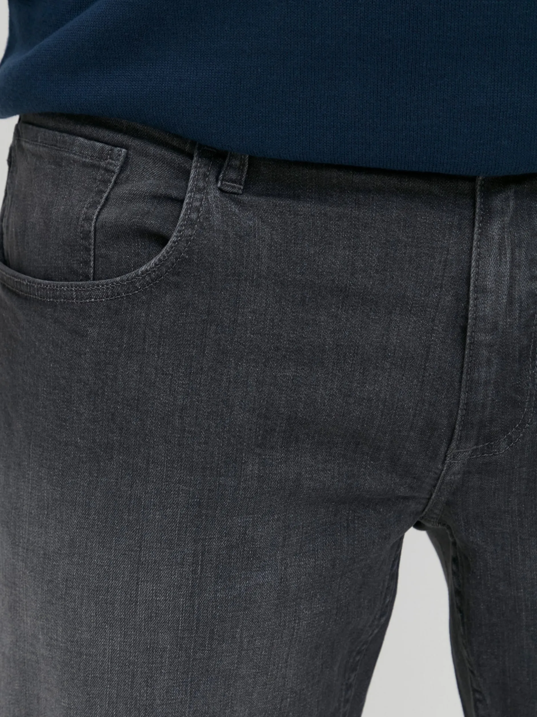 BLEND Herren 5-Pocket-Jeans - BHJoe Big & Tall in grau