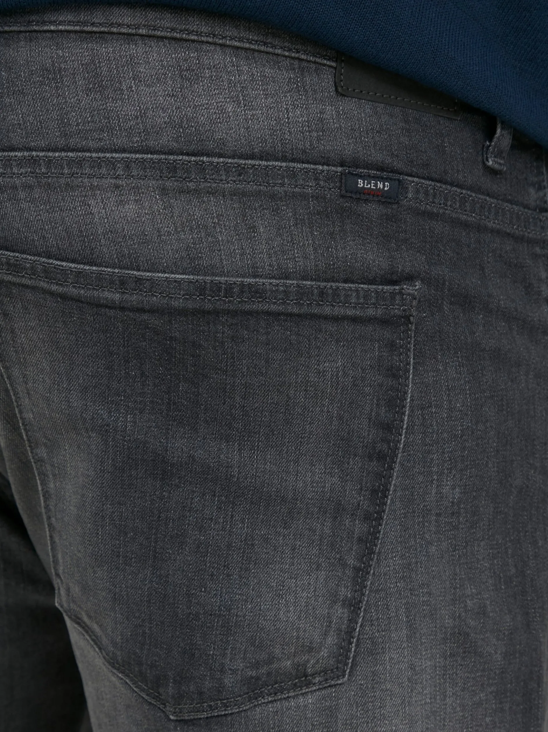 BLEND Herren 5-Pocket-Jeans - BHJoe Big & Tall in grau