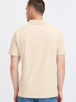 BLEND Herren Poloshirt - BHAbdo in beige