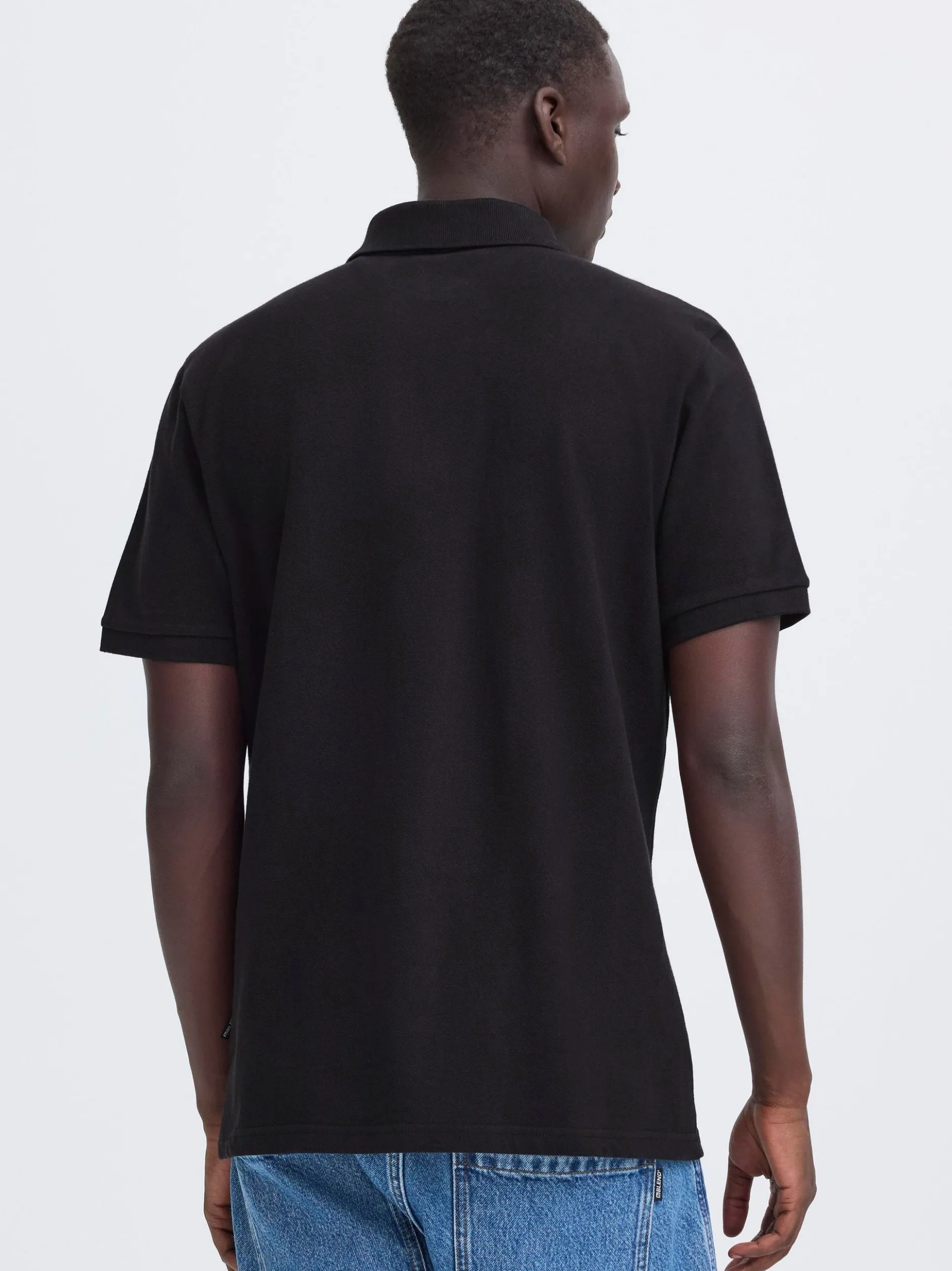 BLEND Herren Poloshirt - BHAbdo in schwarz