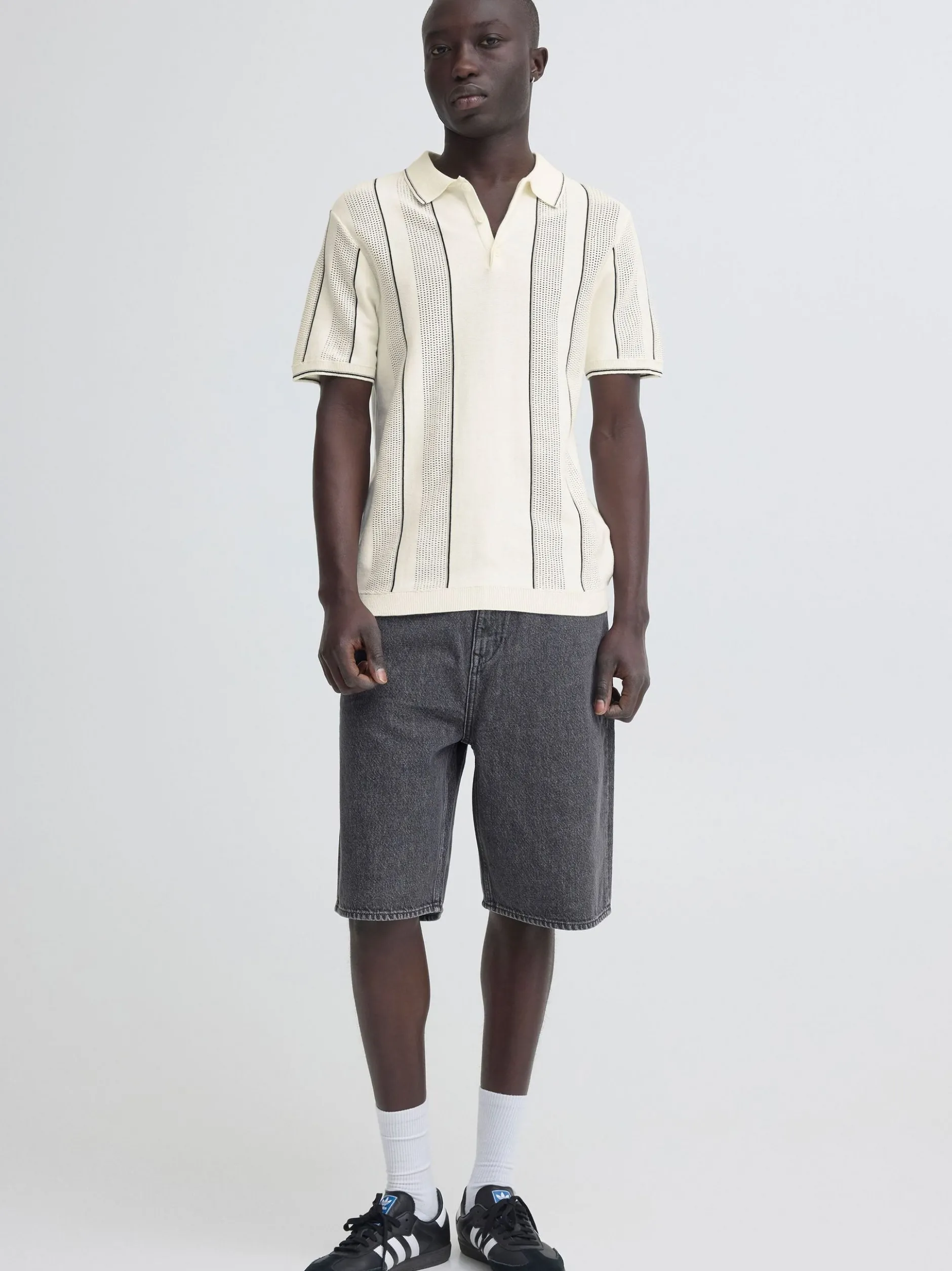 BLEND Herren Poloshirt - BHAven Polo in weiß