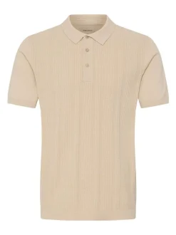 BLEND Herren Poloshirt - BHBaron in vanille