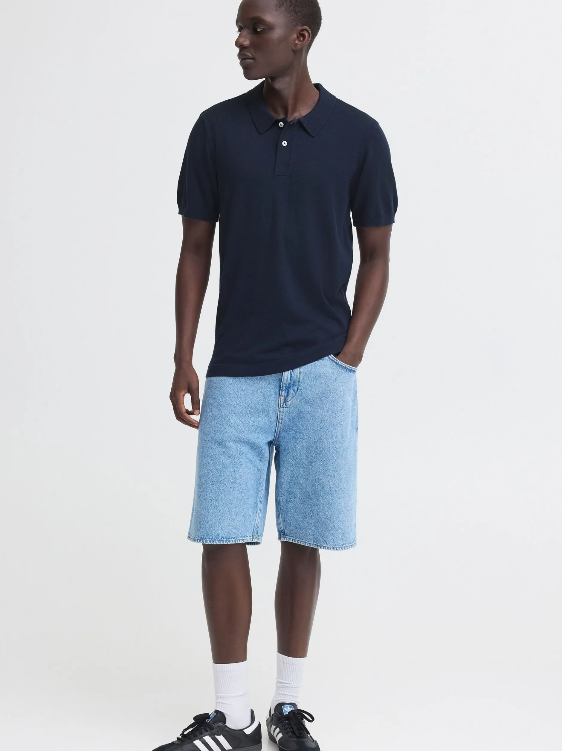 BLEND Herren Poloshirt - BHDao Polo in blau